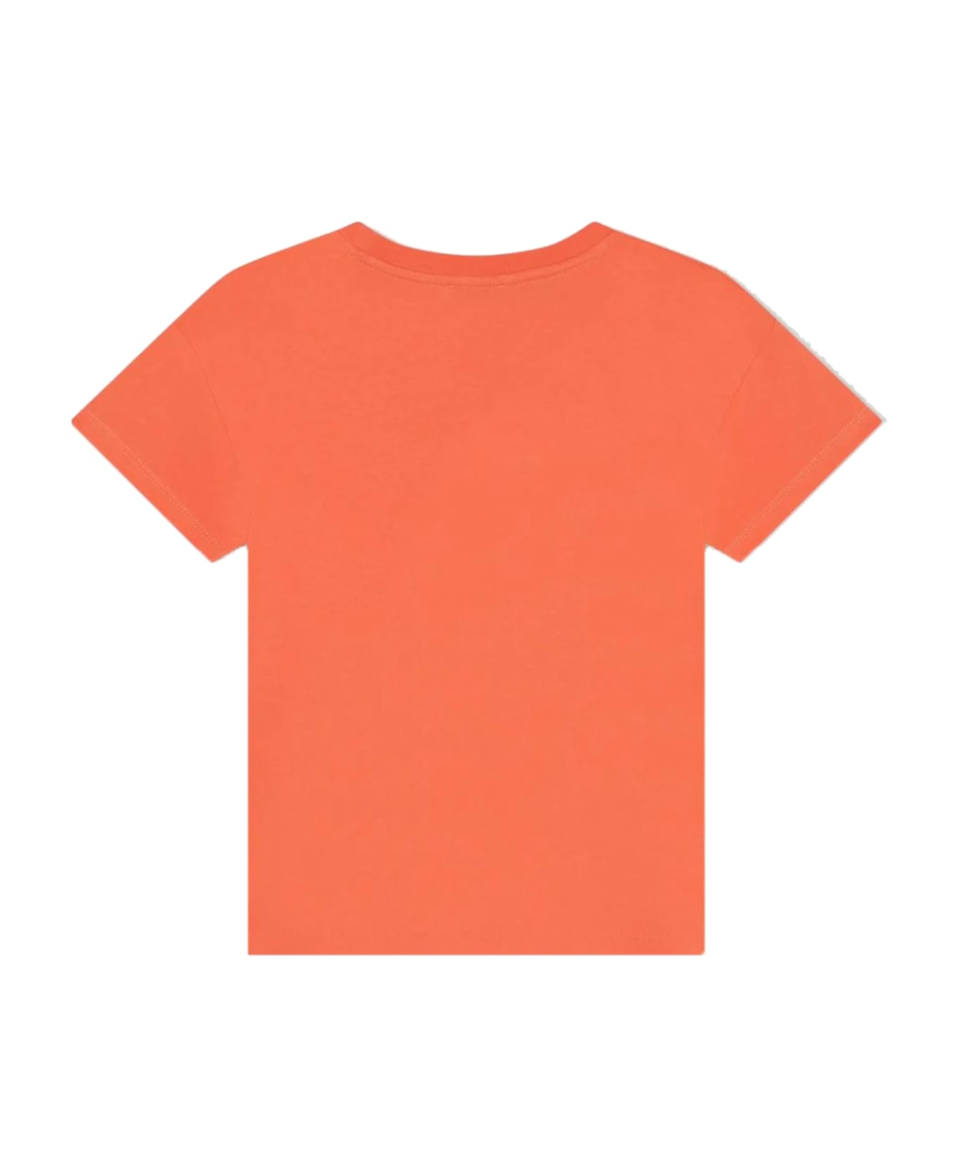 Kenzo Kids Cotton T-shirt - Orange