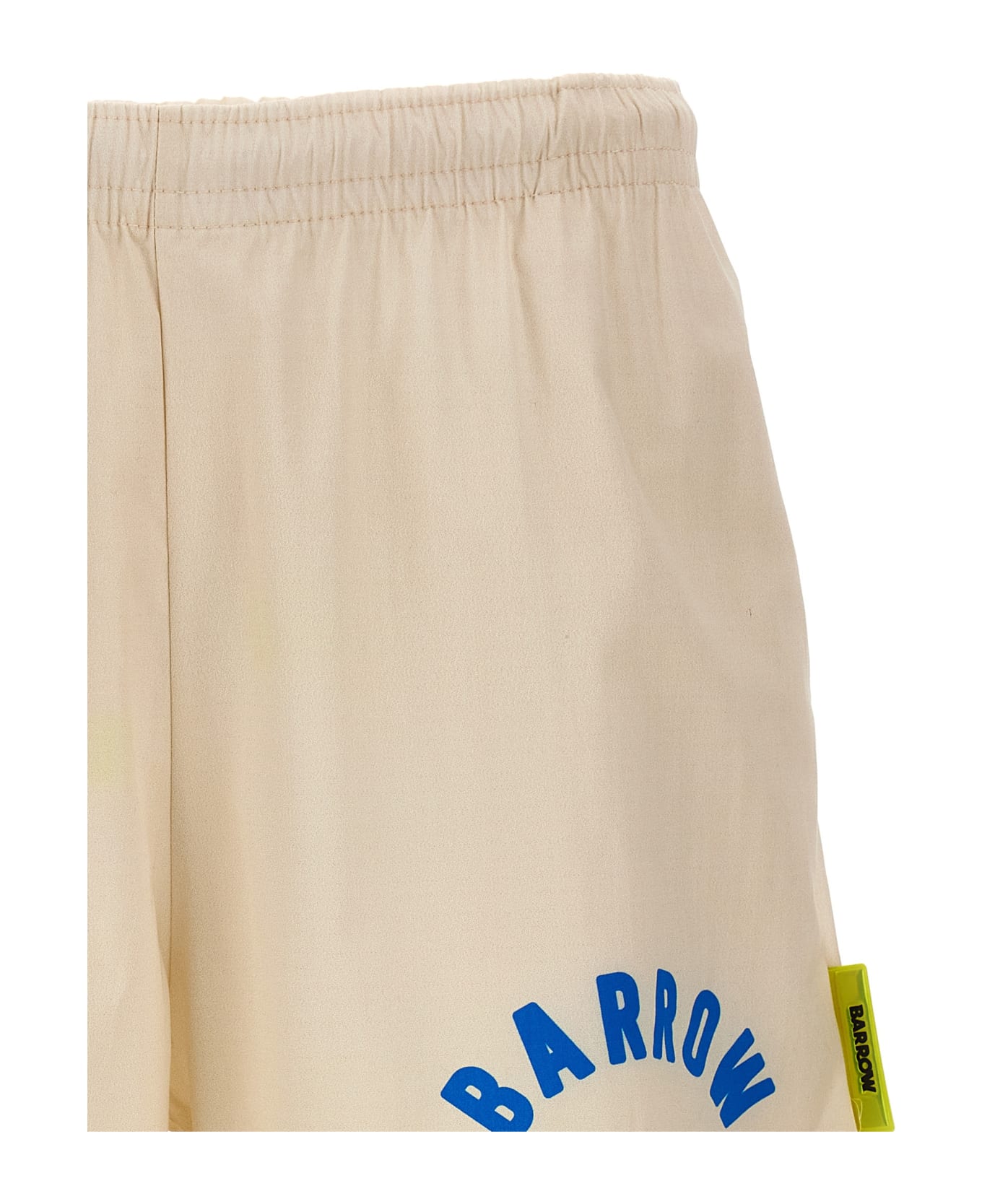 Barrow All Over Lined Bermuda Shorts - Beige