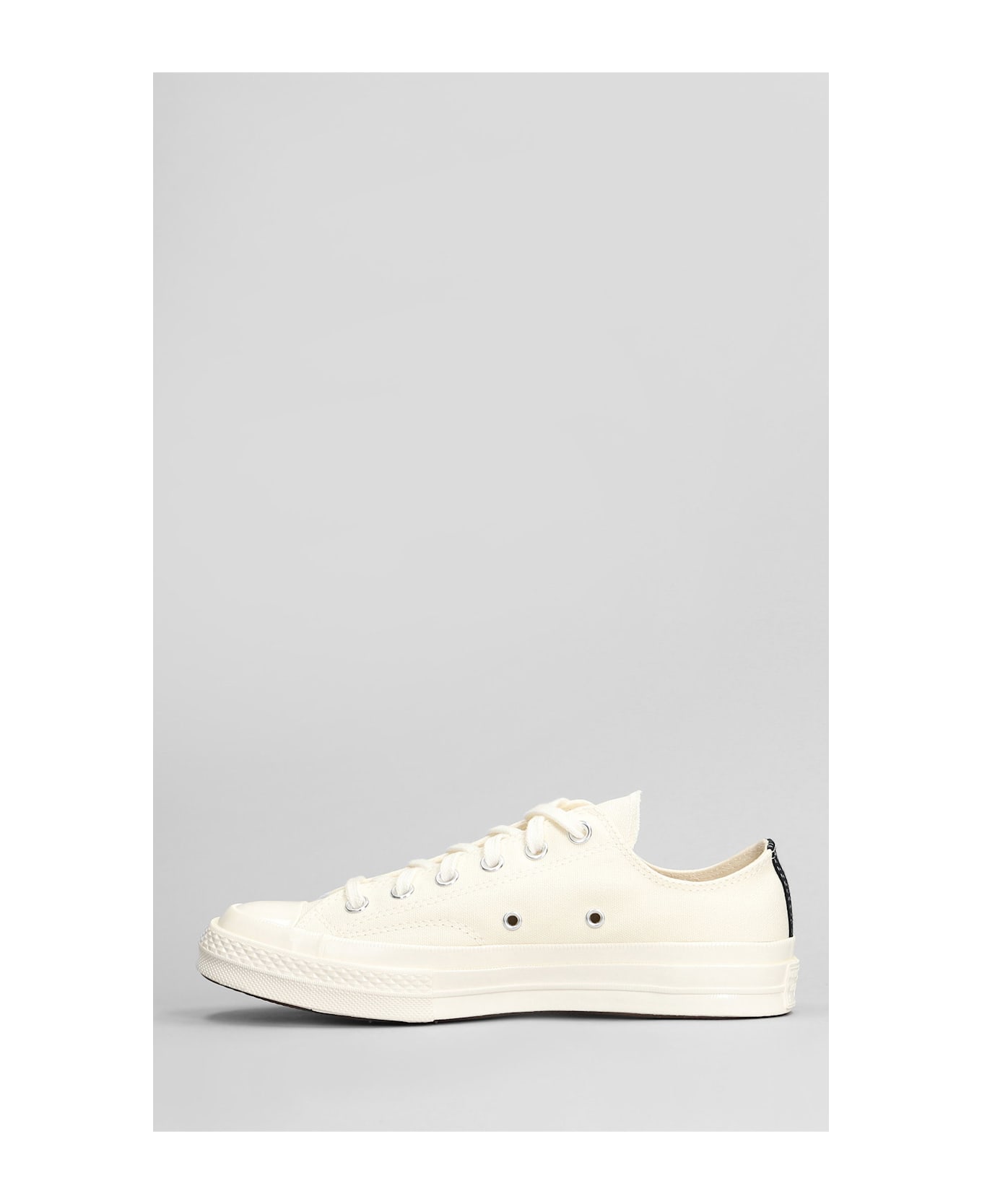 Comme des Garçons Play Chuck 70 Cdg Low Sneakers In Beige Cotton - beige