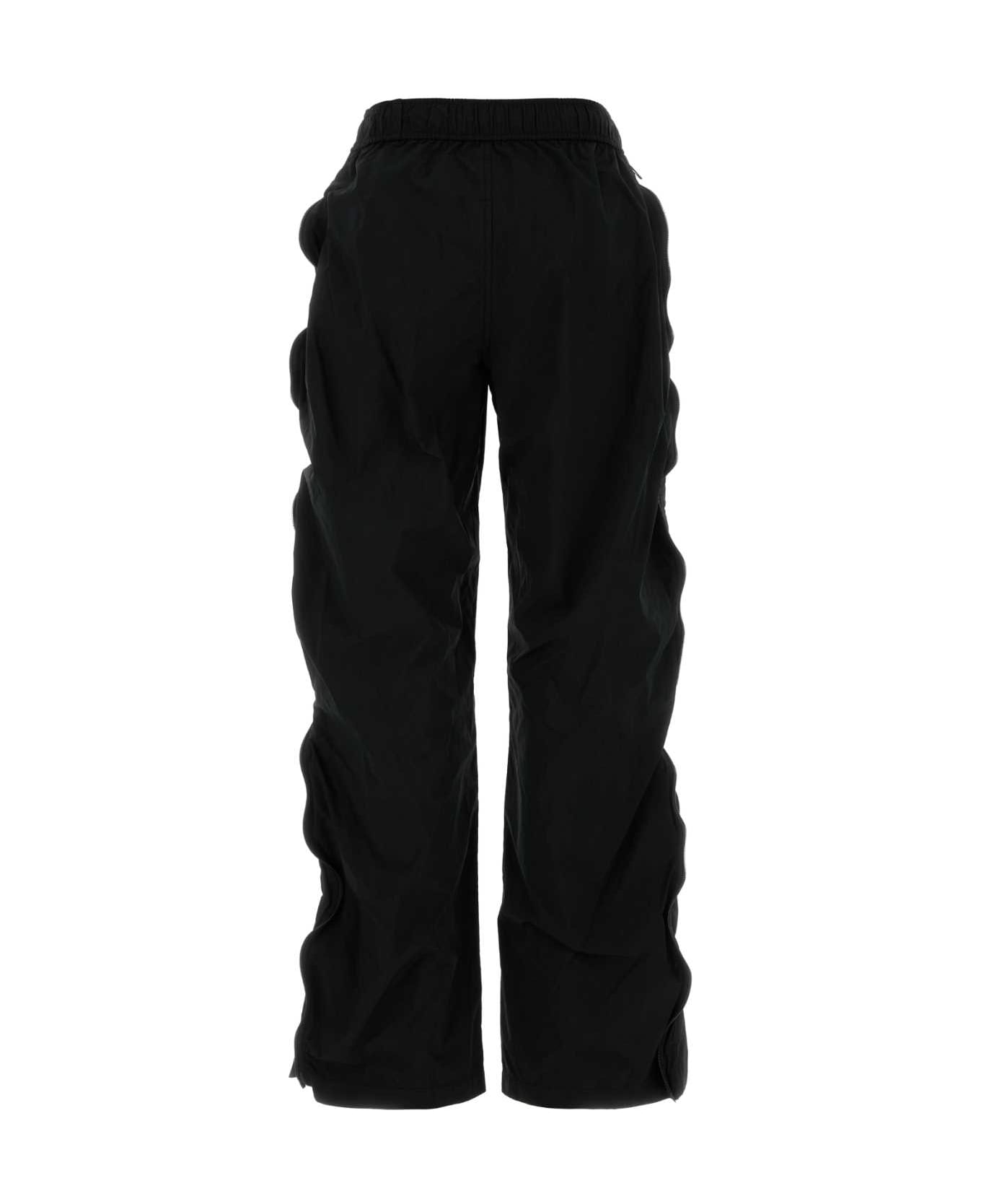 T by Alexander Wang Black Tech Fabric Cargo Pant - BLACK