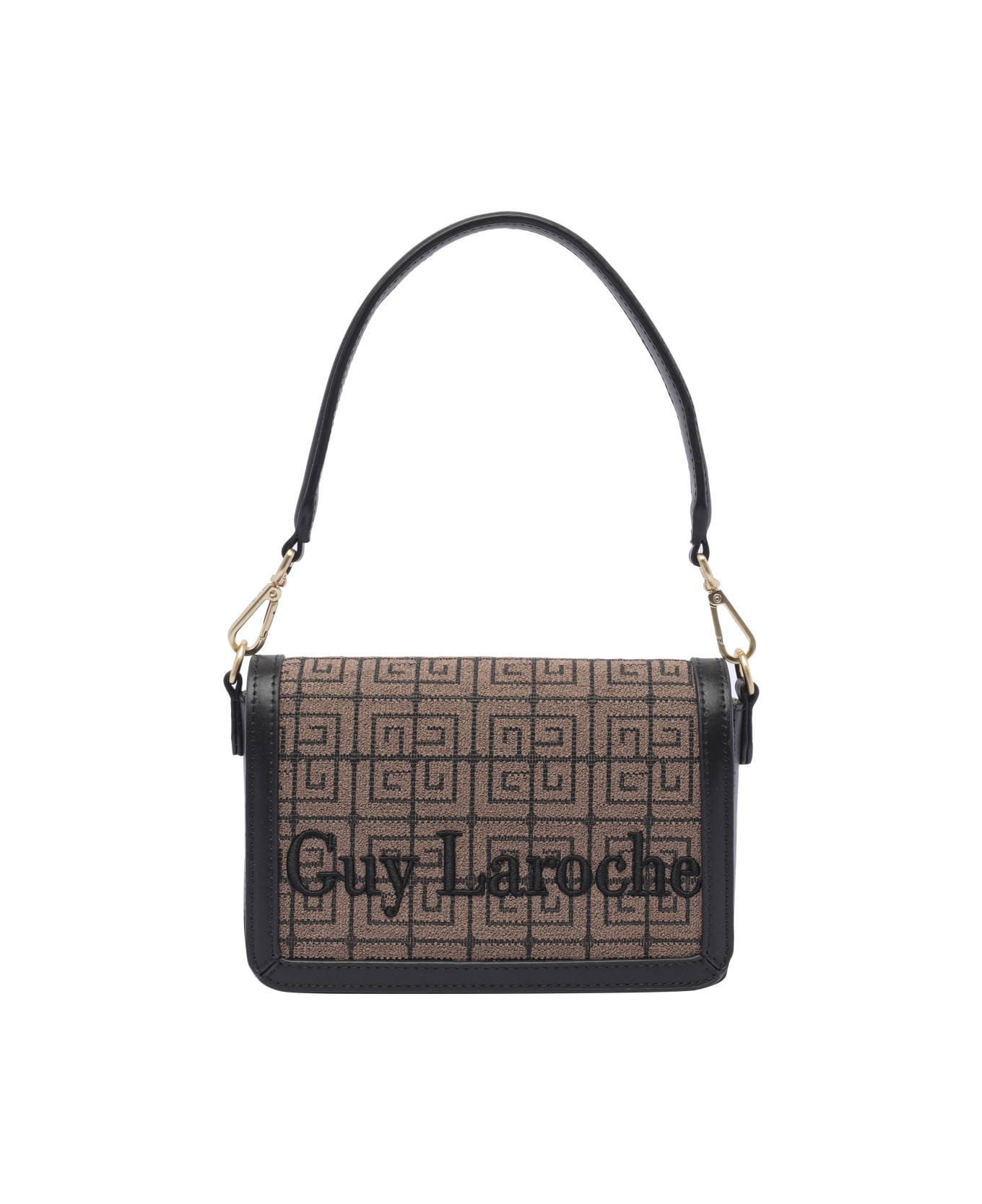 Guy Laroche Logo Crossbody Bag - Brown