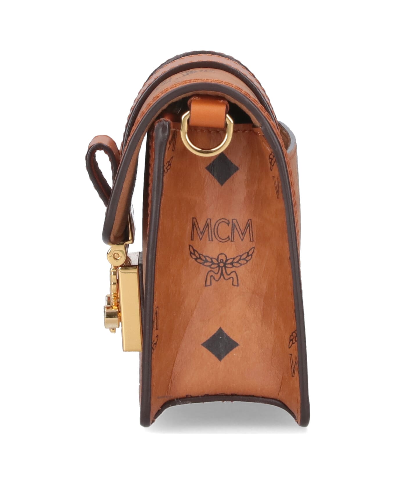 MCM Medium Crossbody Bag "tracy" - Brown