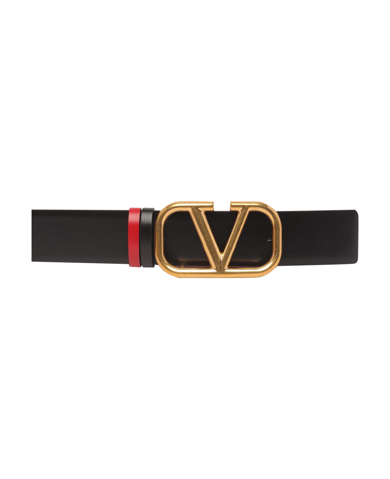 Valentino Garavani Reversible Vlogo Signature Belt - Black