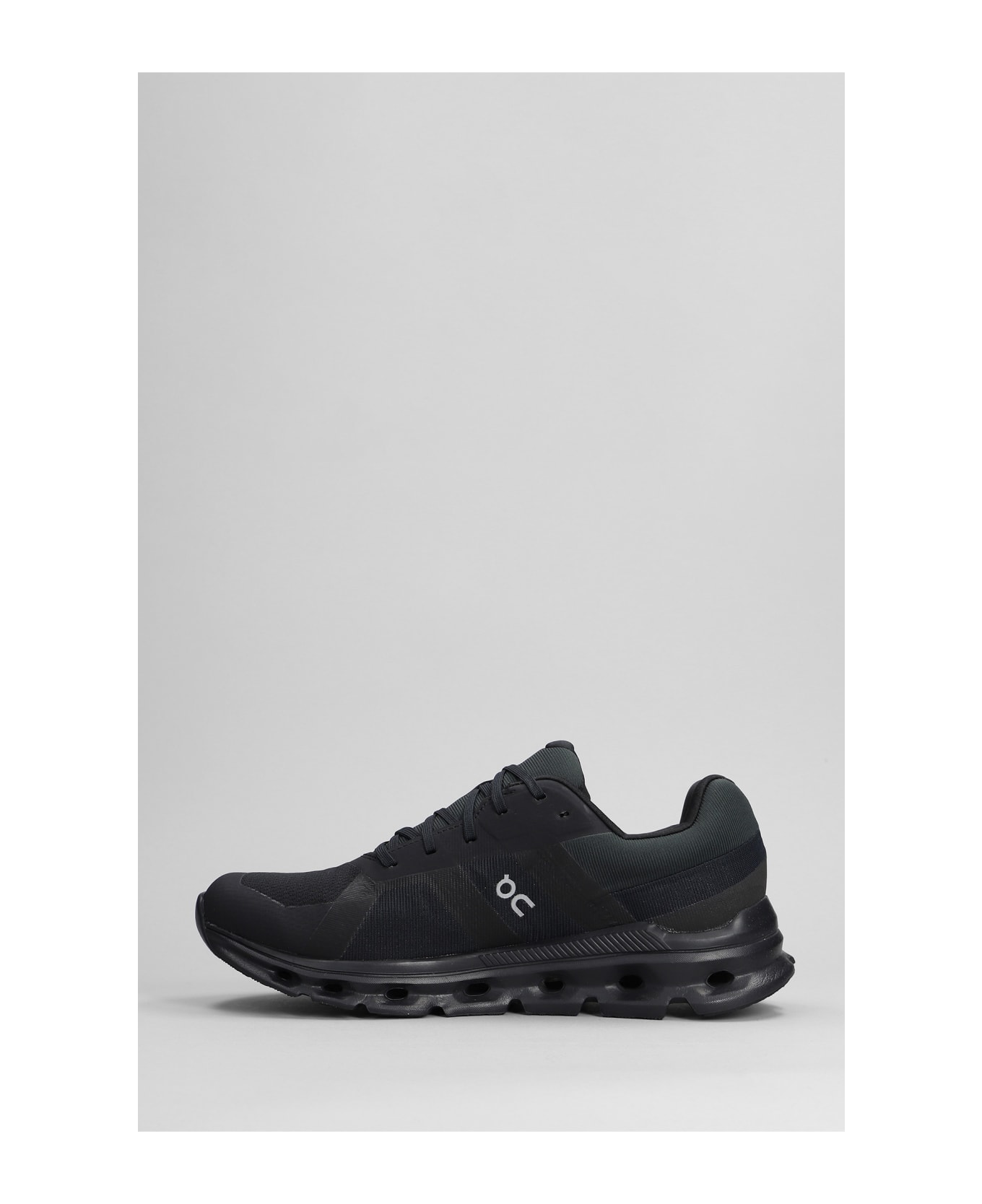 ON Cloudrunner Waterpro Sneakers In Black Polyester - black