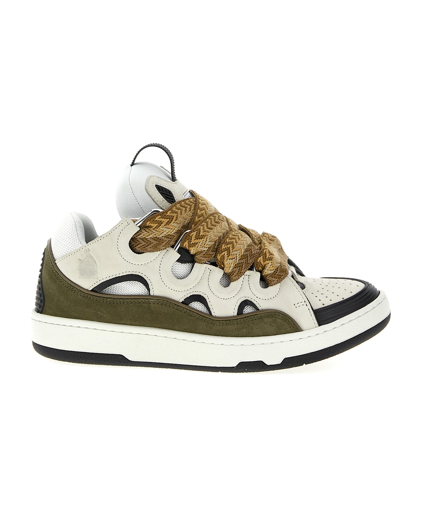 Lanvin 
curb
 Sneakers - White Khaki
