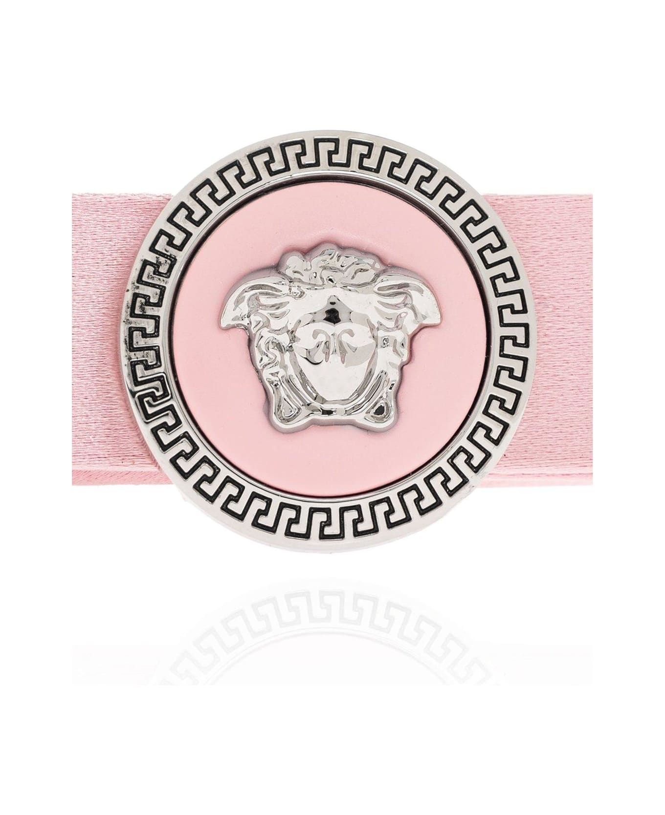 Versace Right Gianni Ribbon Bow-detailed Hair Clip - PINK