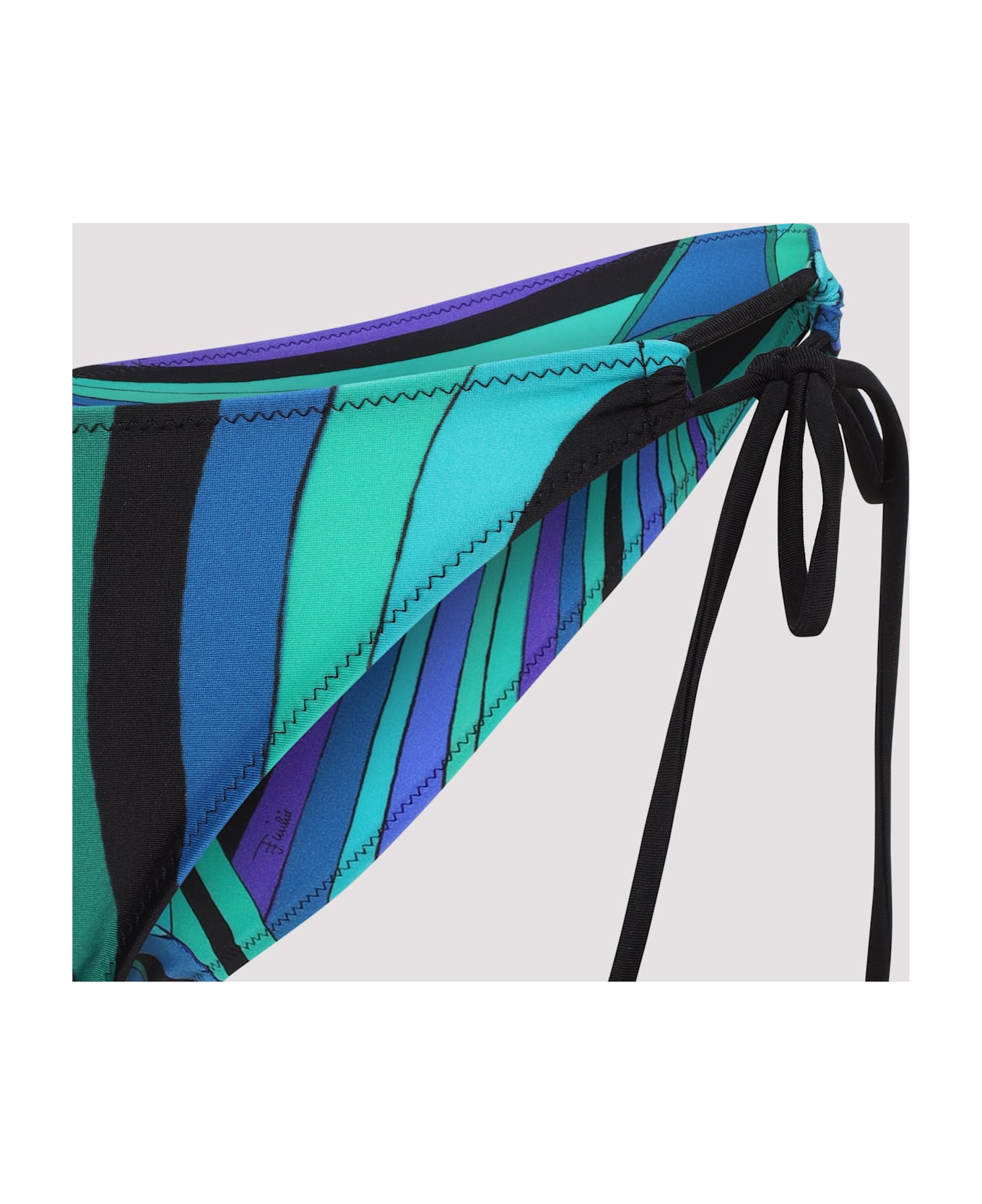 Pucci Iride Baby Bottom Bikini - Smeraldo