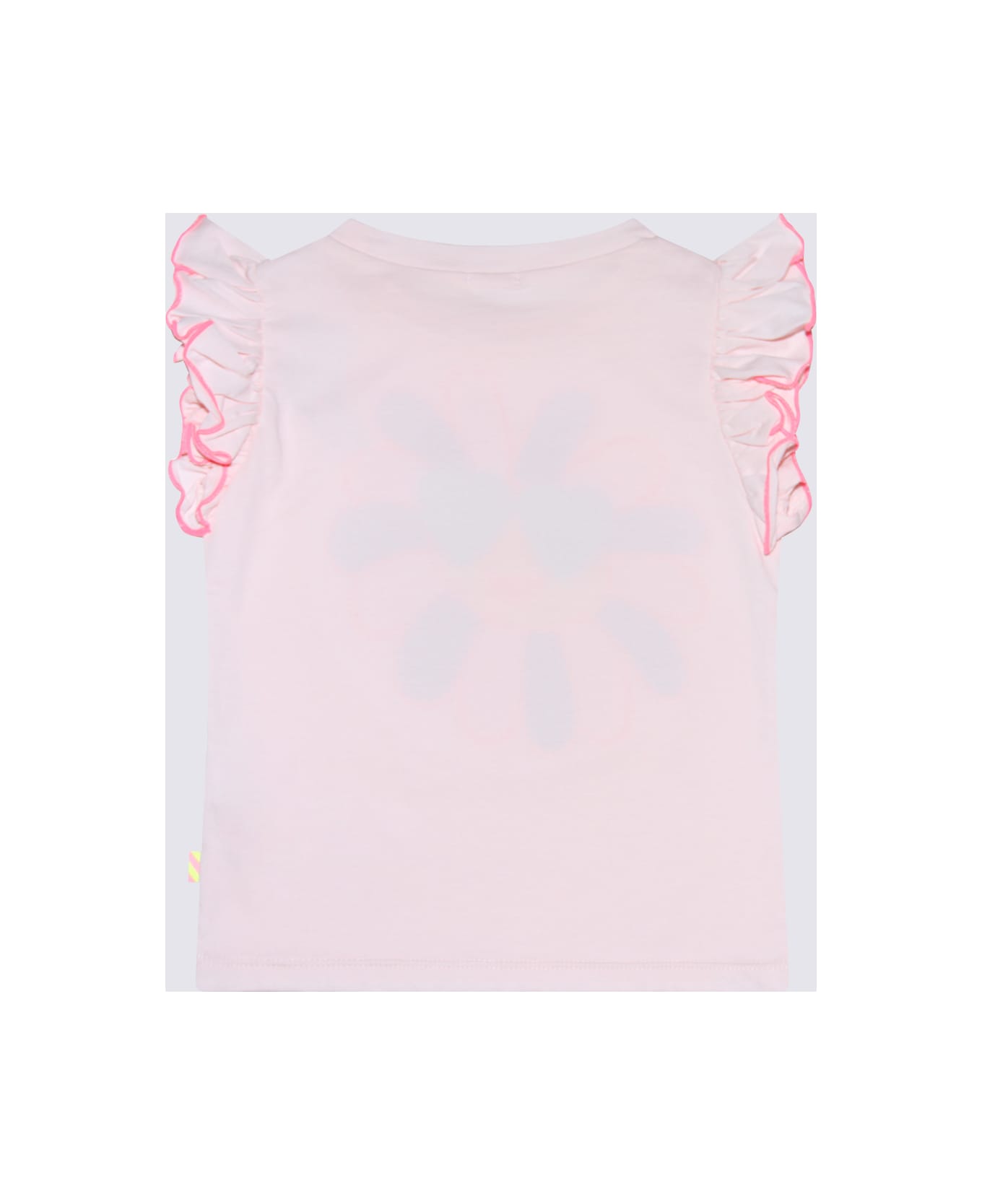 Billieblush Light Pink Multicolour Cotton T-shirt - Rosa Pallido