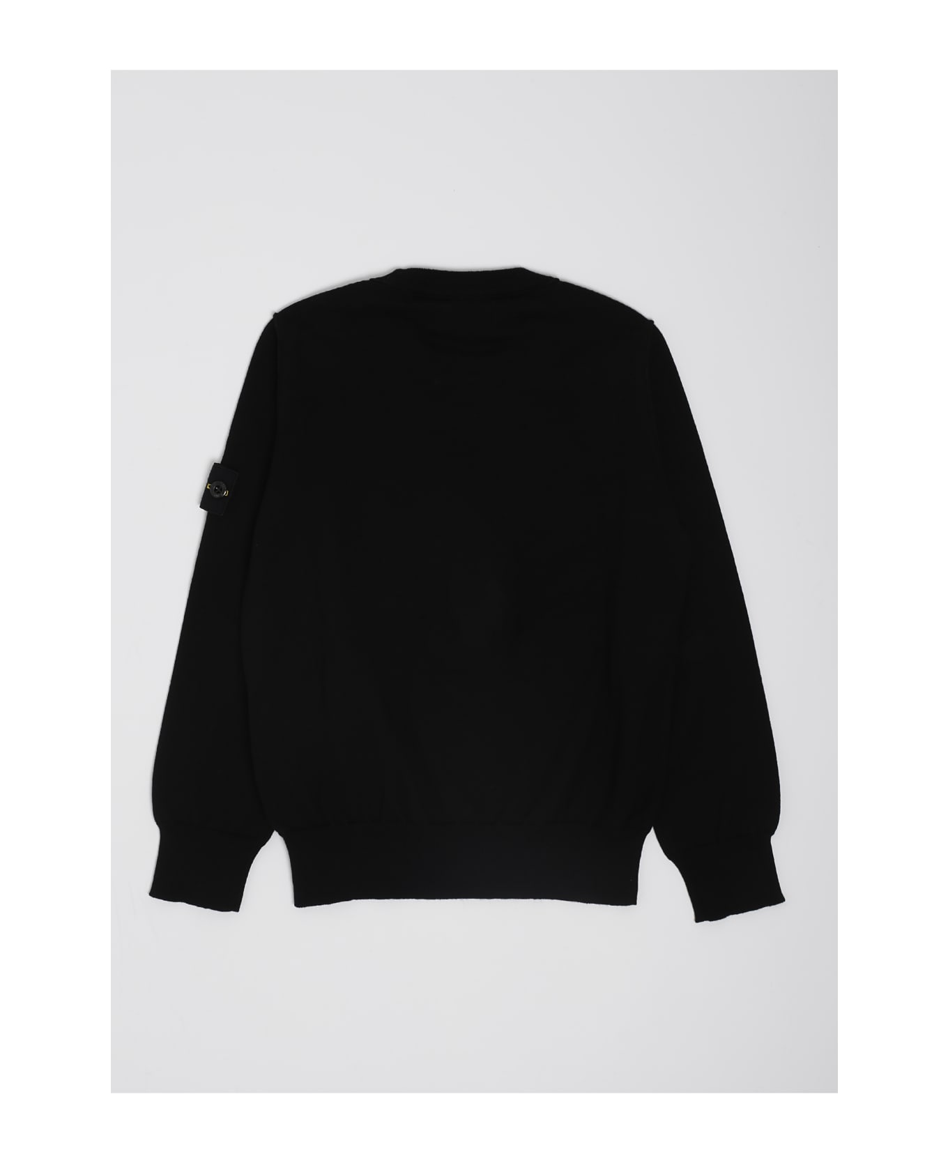 Stone Island Junior Sweater Sweater - NERO ニットウェア＆スウェットシャツ