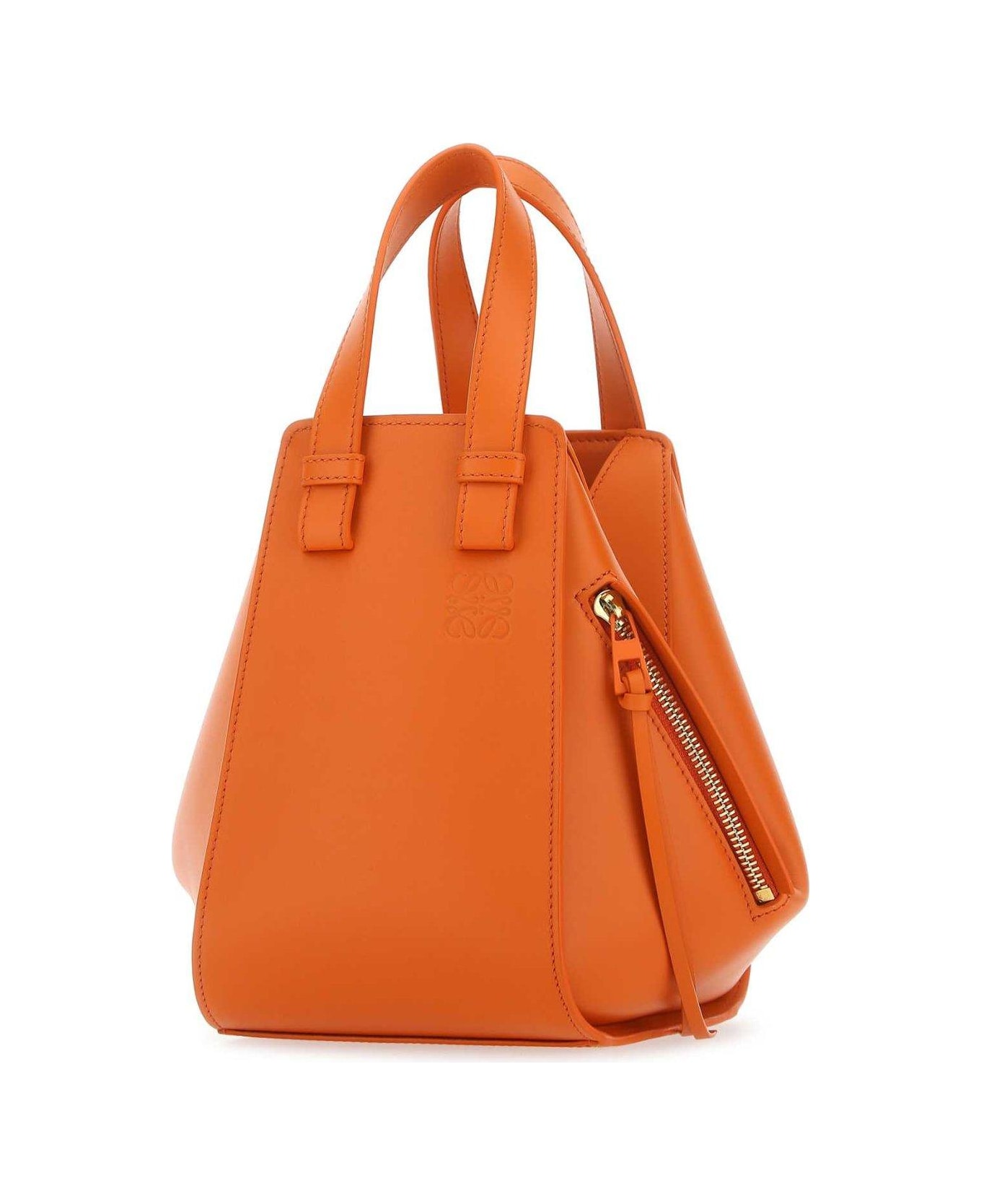 Loewe Hammock Logo-detailed Tote Bag - ORANGE