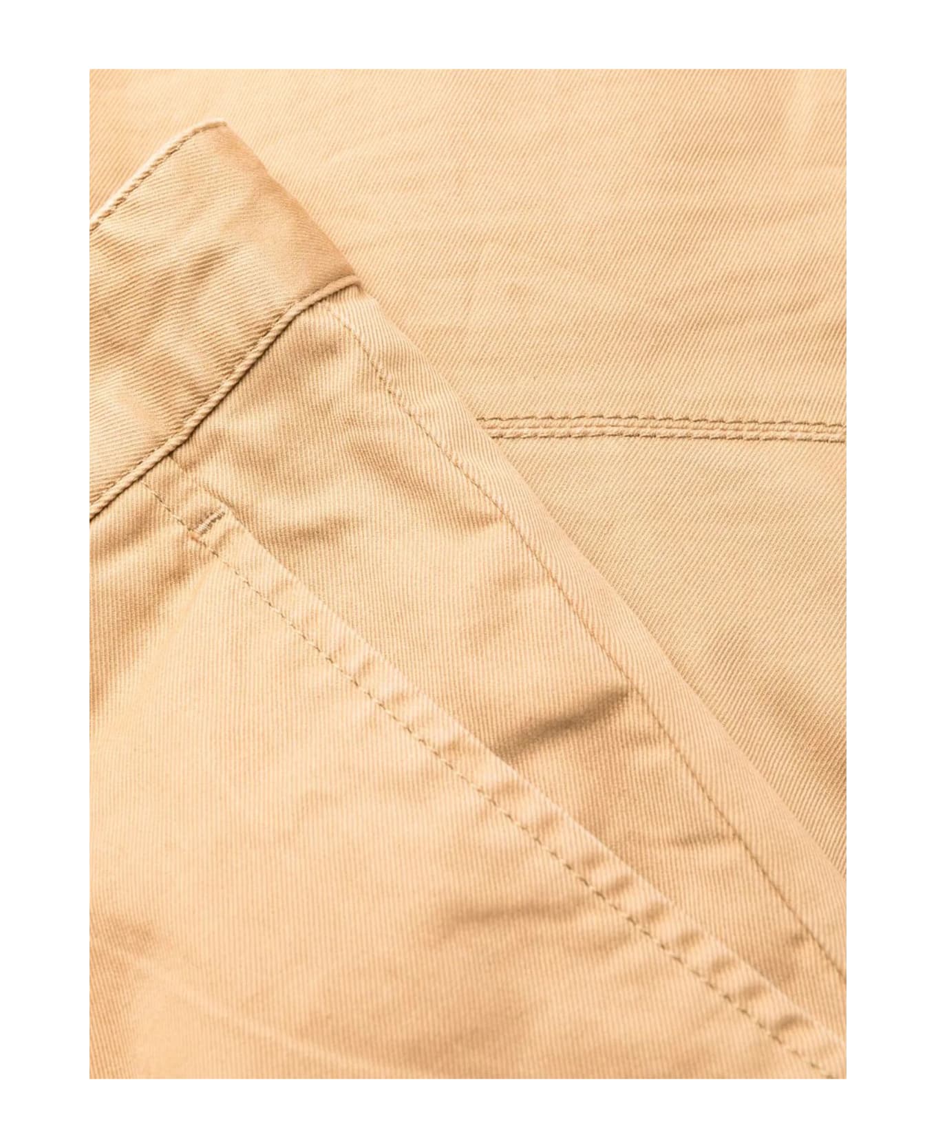 Dsquared2 Beige Cotton Trousers - Beige