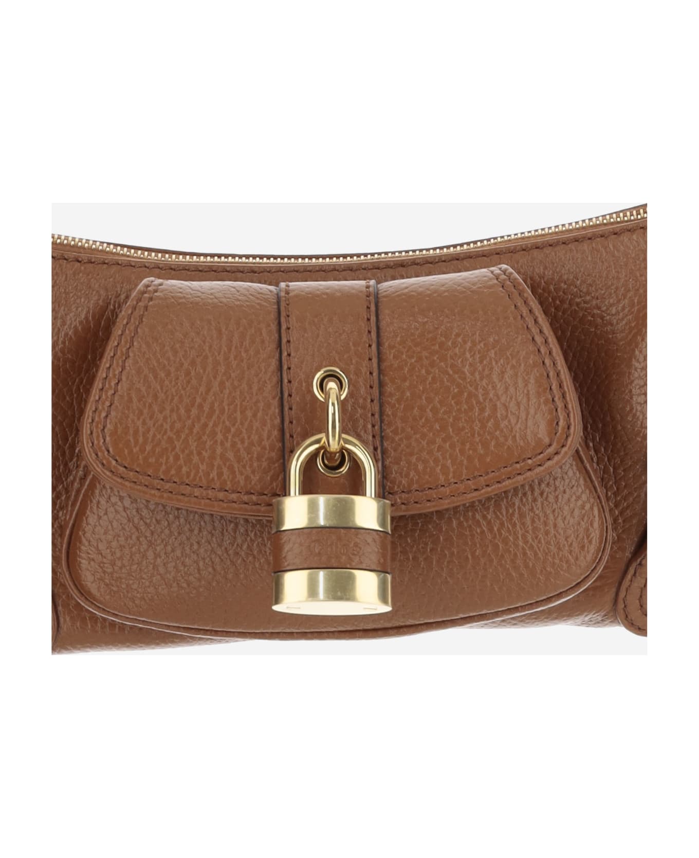 Chloé 99 Leather Shoulder Bag - Brown