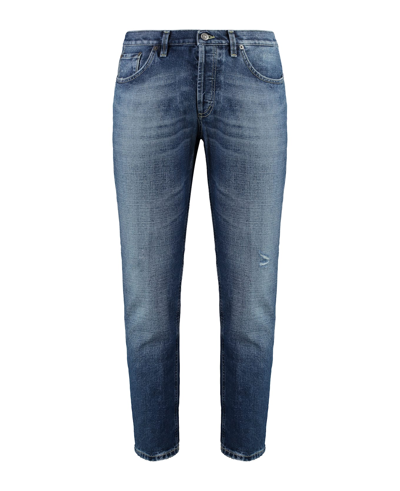 Dondup Brighton 5-pocket Straight-leg Jeans - Denim