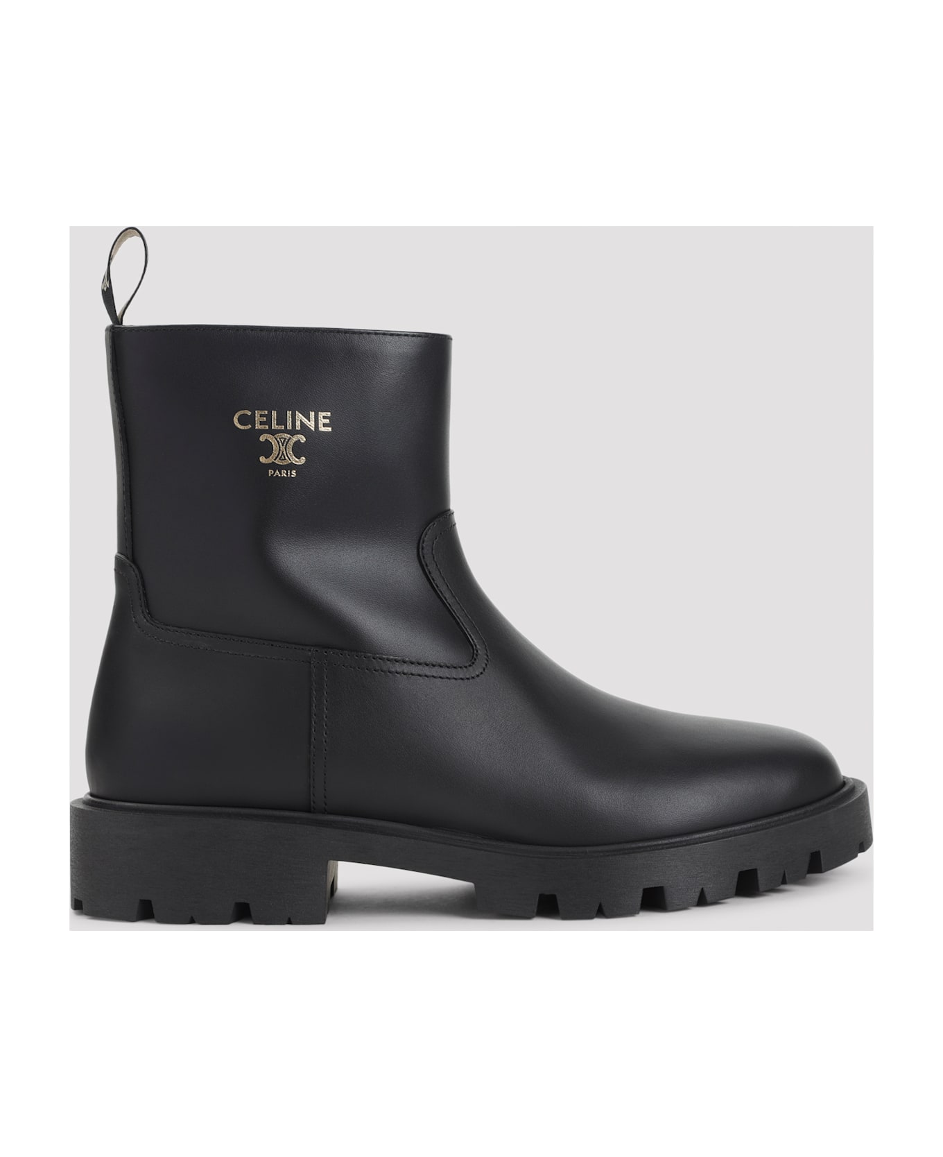 Celine Zipped 35 Boots - No Black