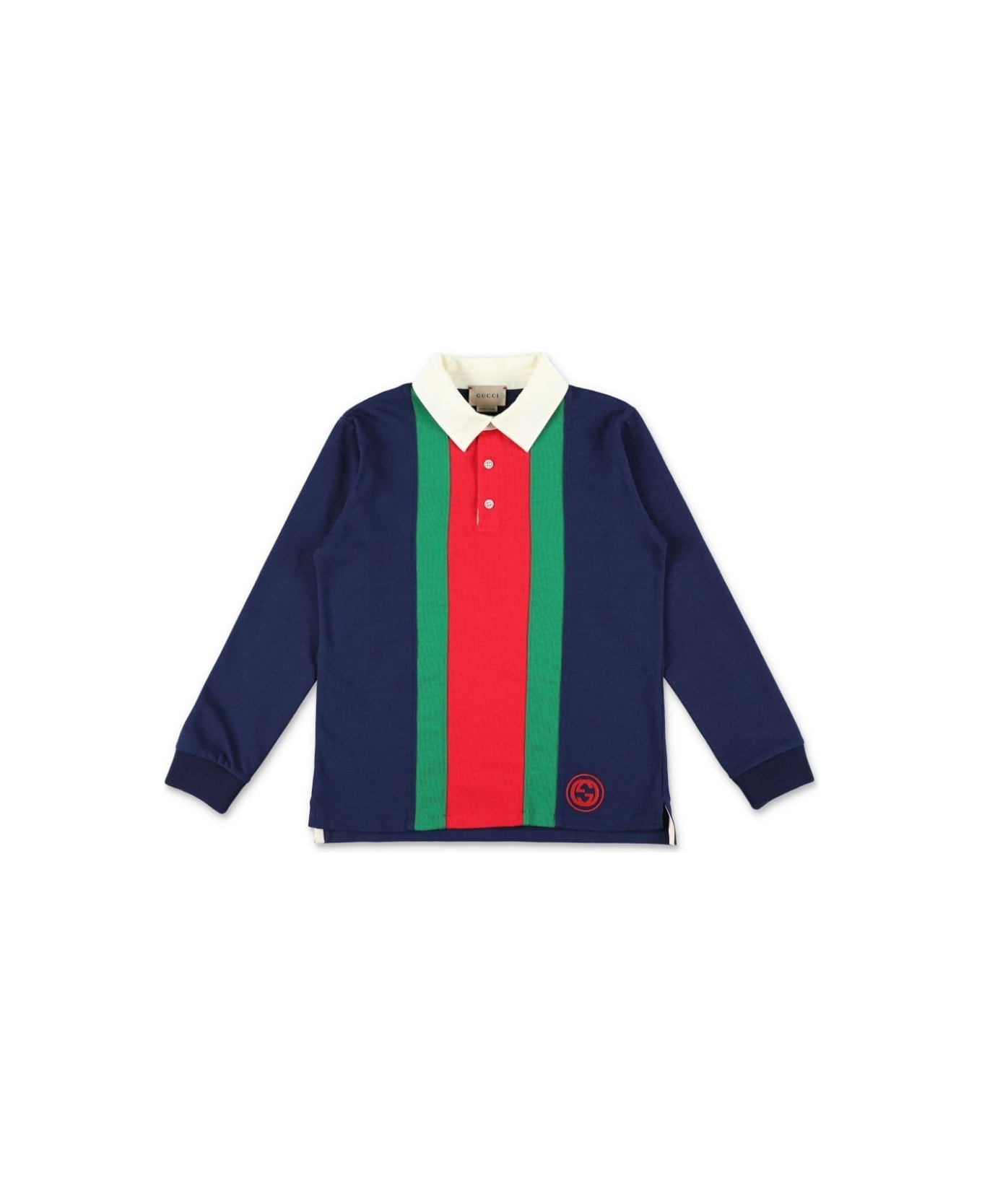 Gucci J Ls Polo - Wintery Nt Sky Mc Mx