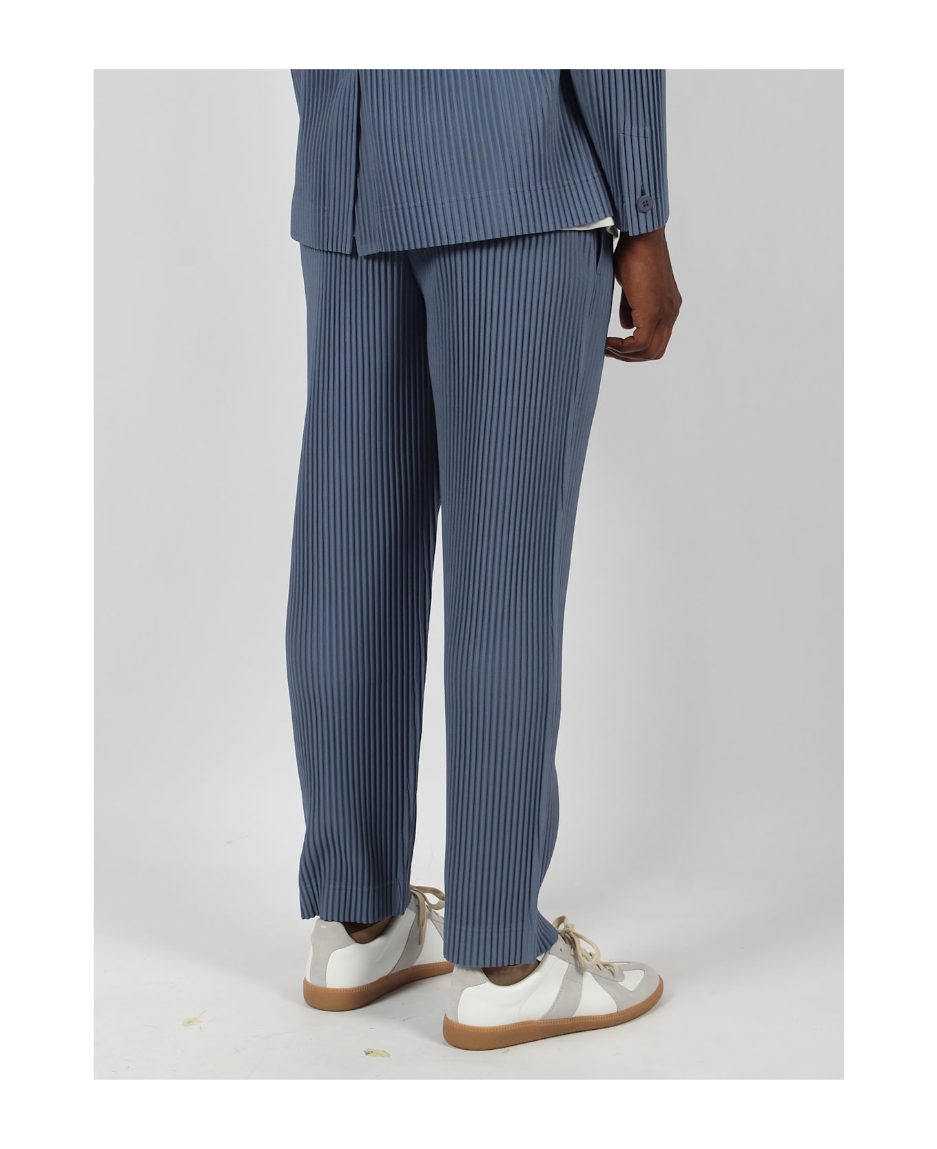 Homme Plissé Issey Miyake Tailored Pleats 1 Trousers - Blue