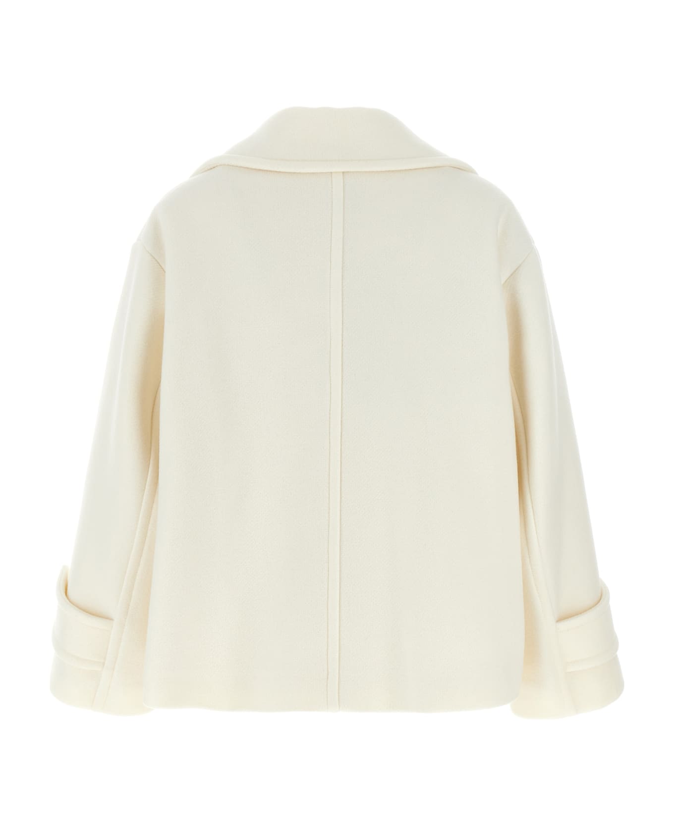 Chloé Double-breasted Coat - White