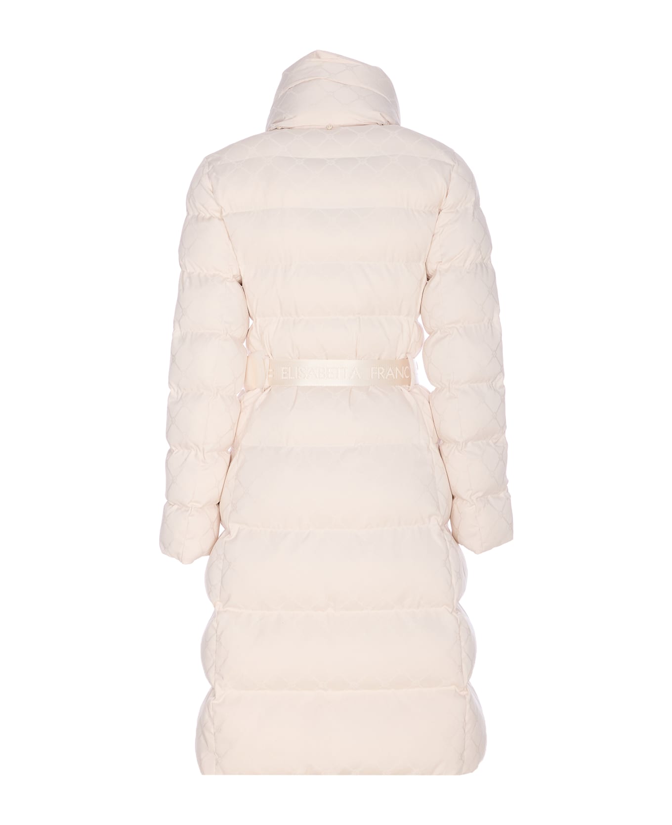 Elisabetta Franchi Padded Coat - White