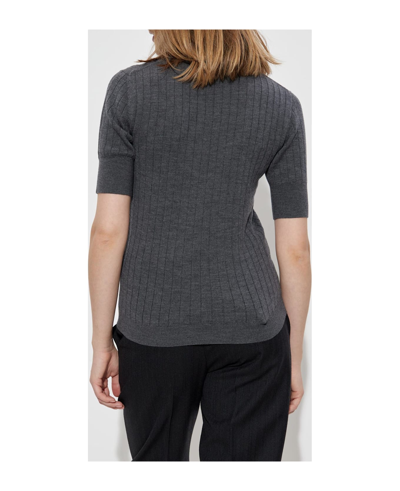 Bottega Veneta Wool Top - GREY