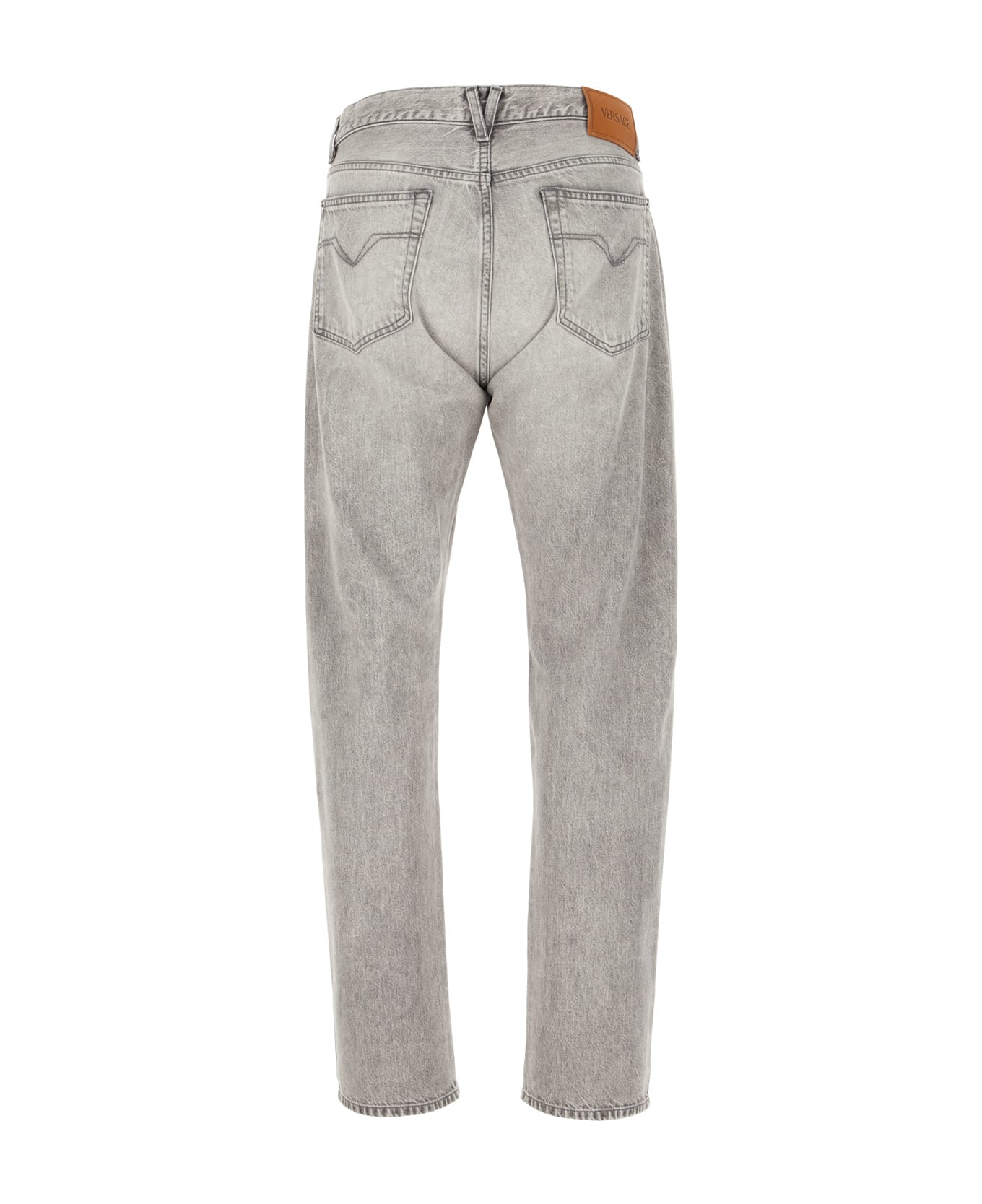 Versace Grey Denim Jeans - GREY