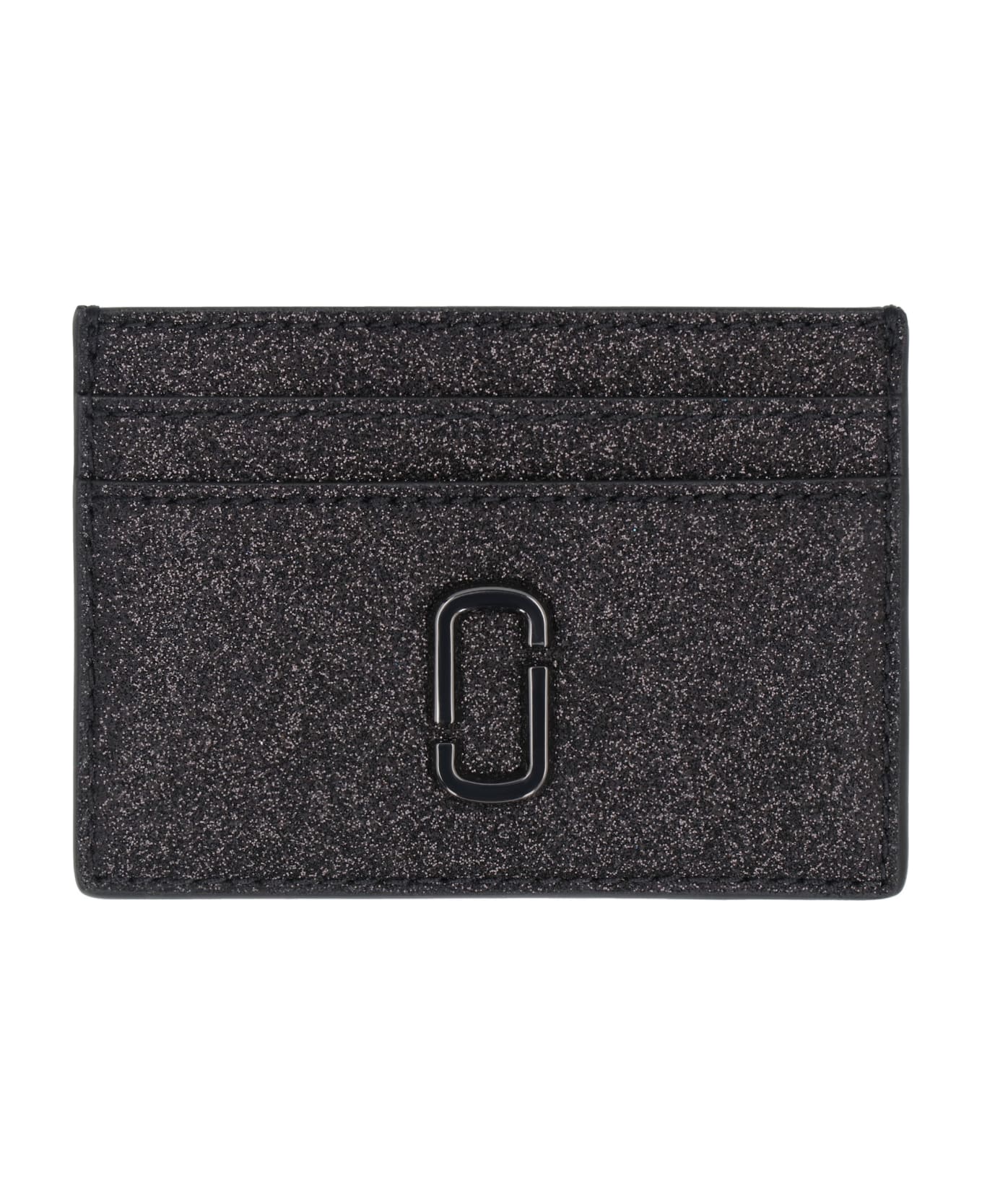 Marc Jacobs The Galactic Leather Card Holder - black