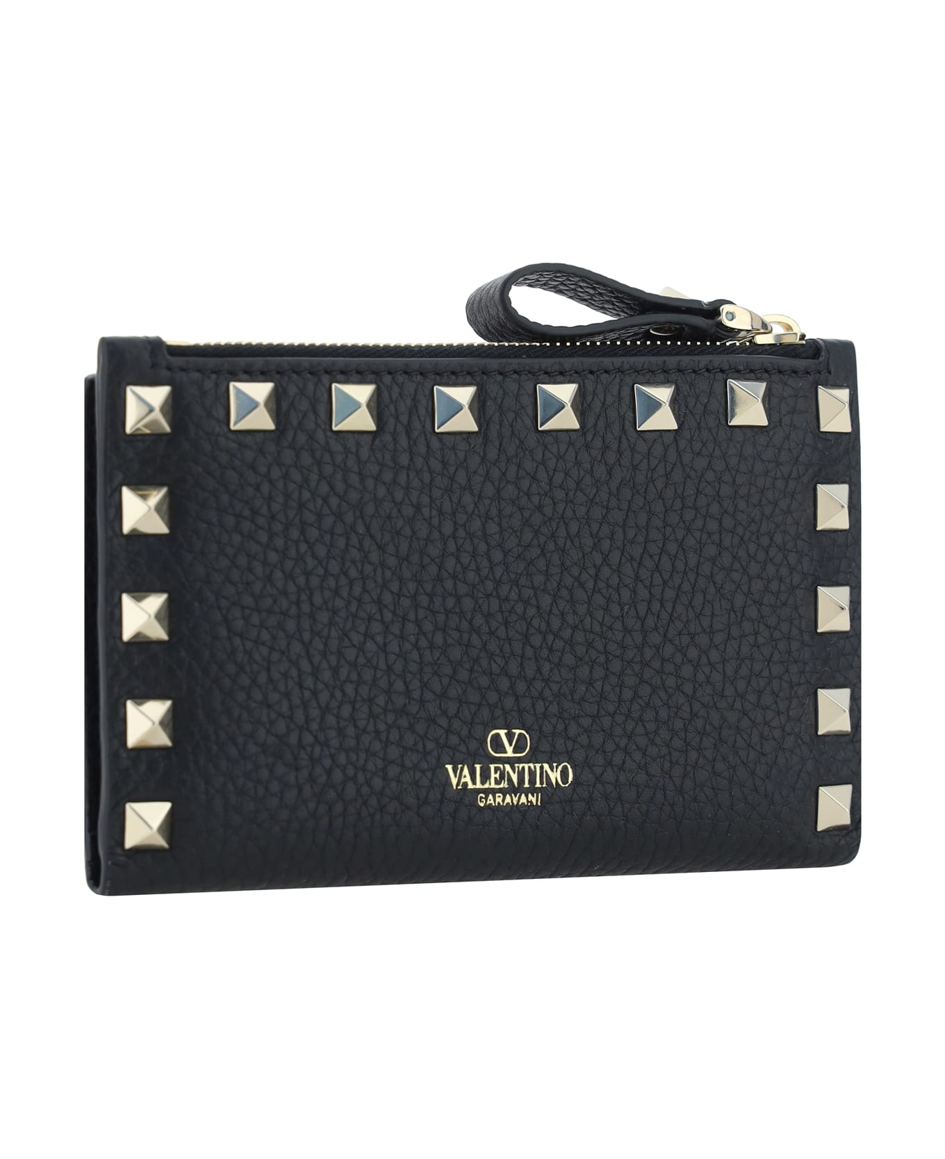 Valentino Garavani Rockstud Wallet - Nero