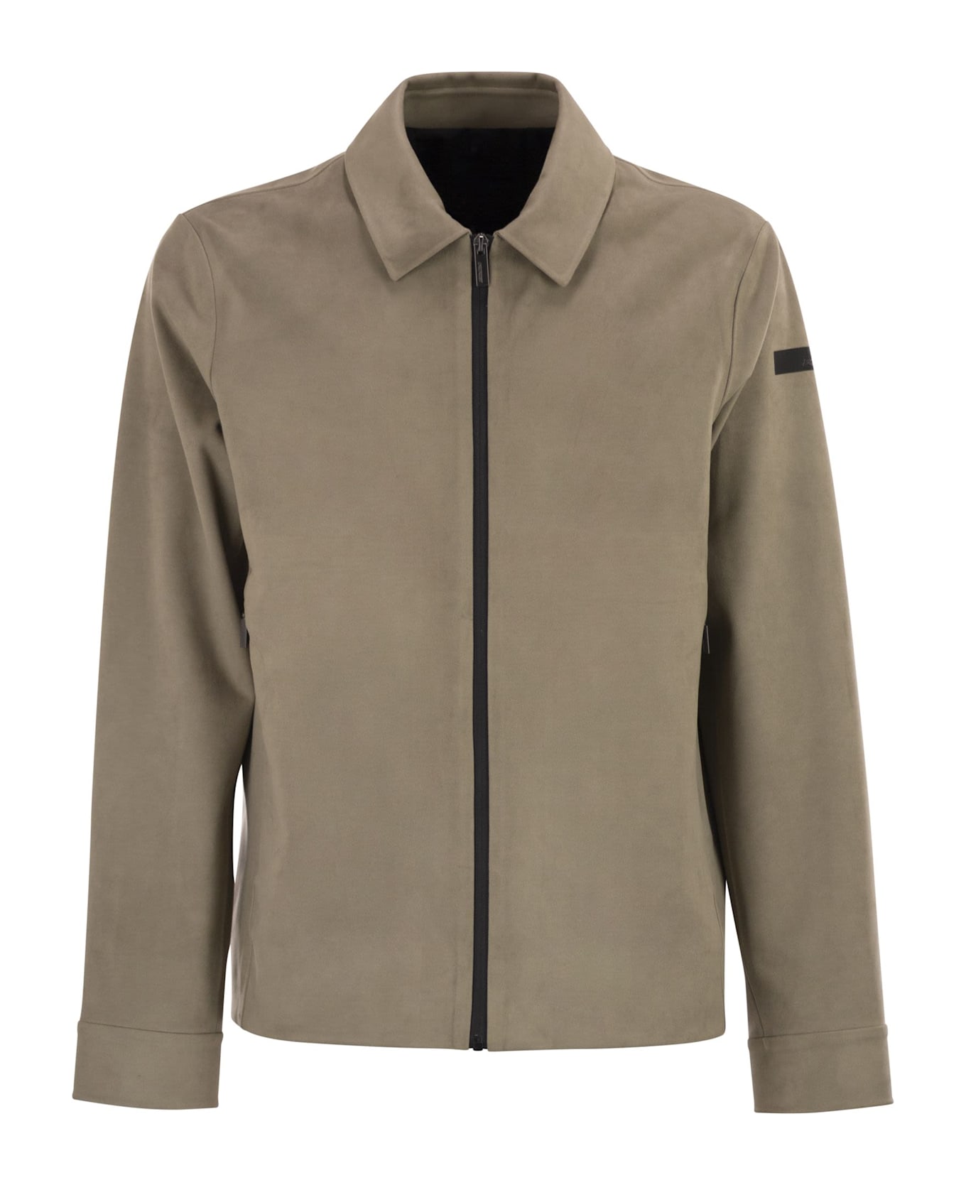 RRD - Roberto Ricci Design Eco Suede Jacket With Nubuck Effect - Beige