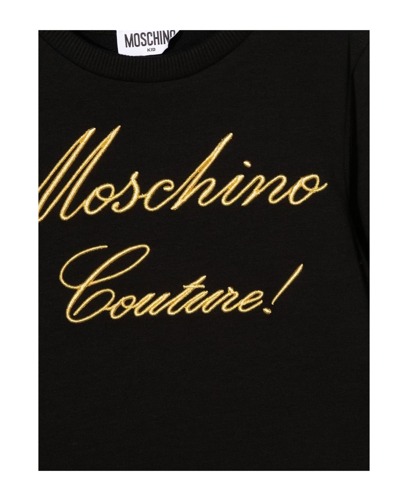 Moschino Logo Dress - NERO
