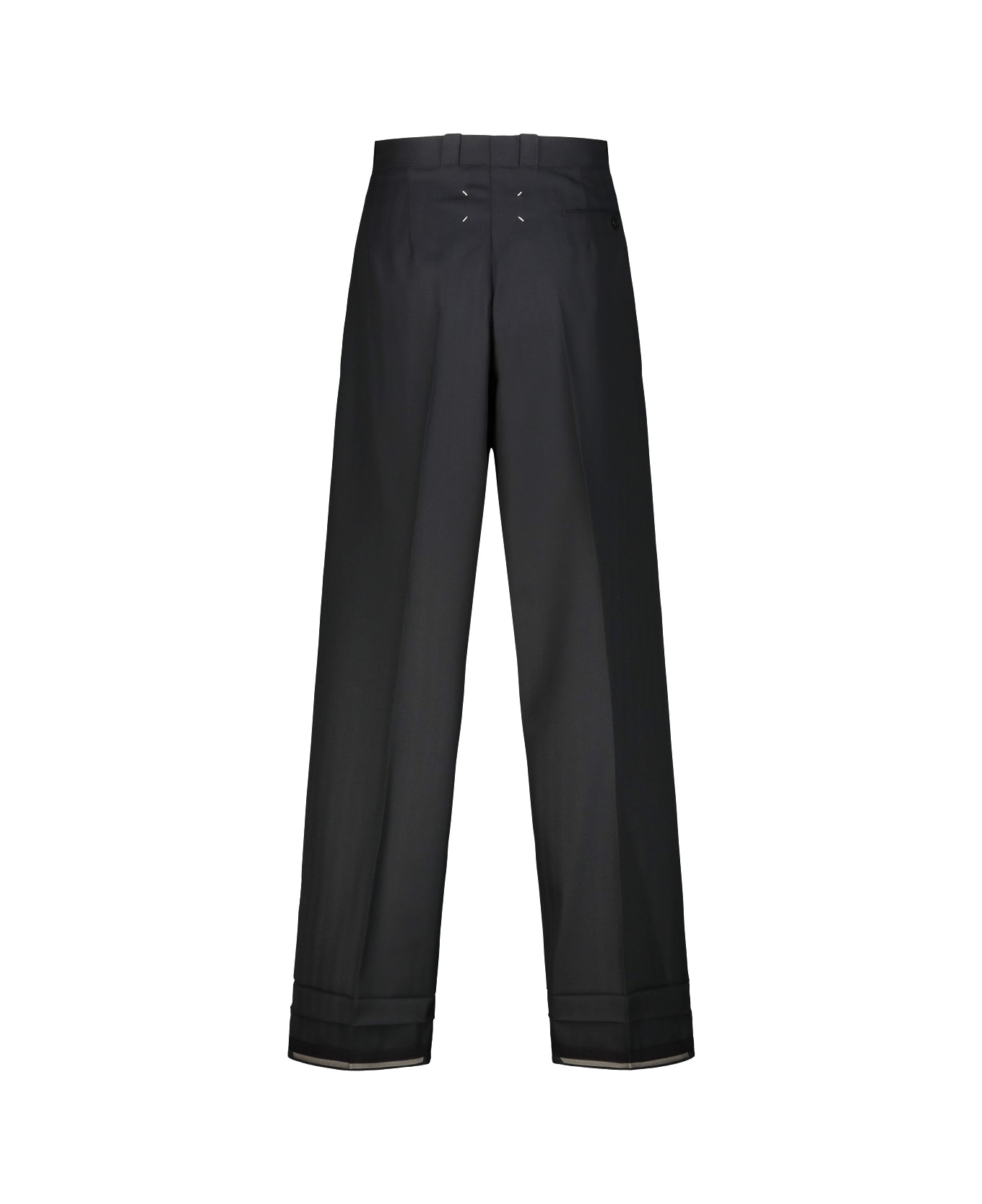 Maison Margiela Wool Trousers - F Black