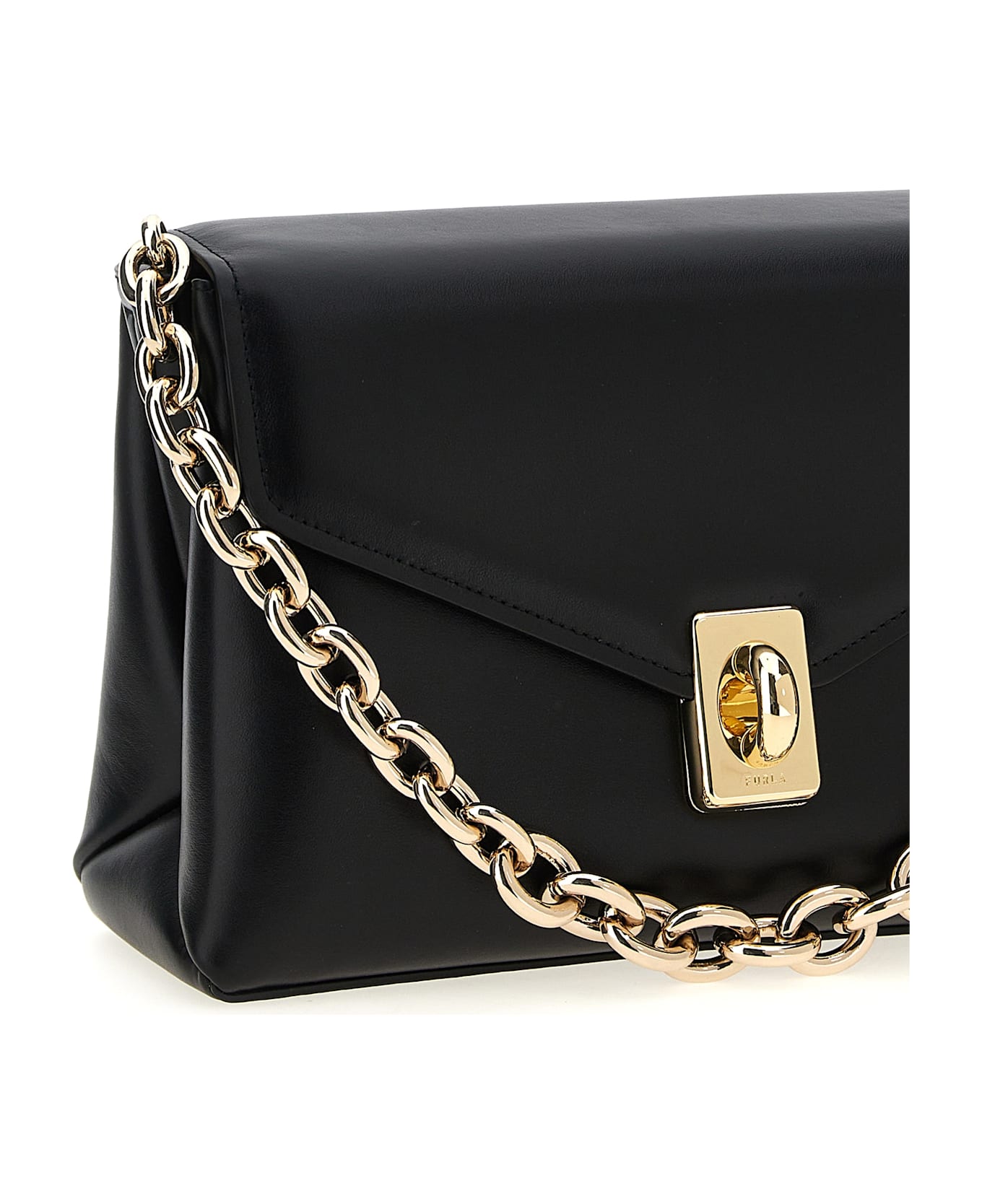 Furla Meridiana Shoulder Bag - Black