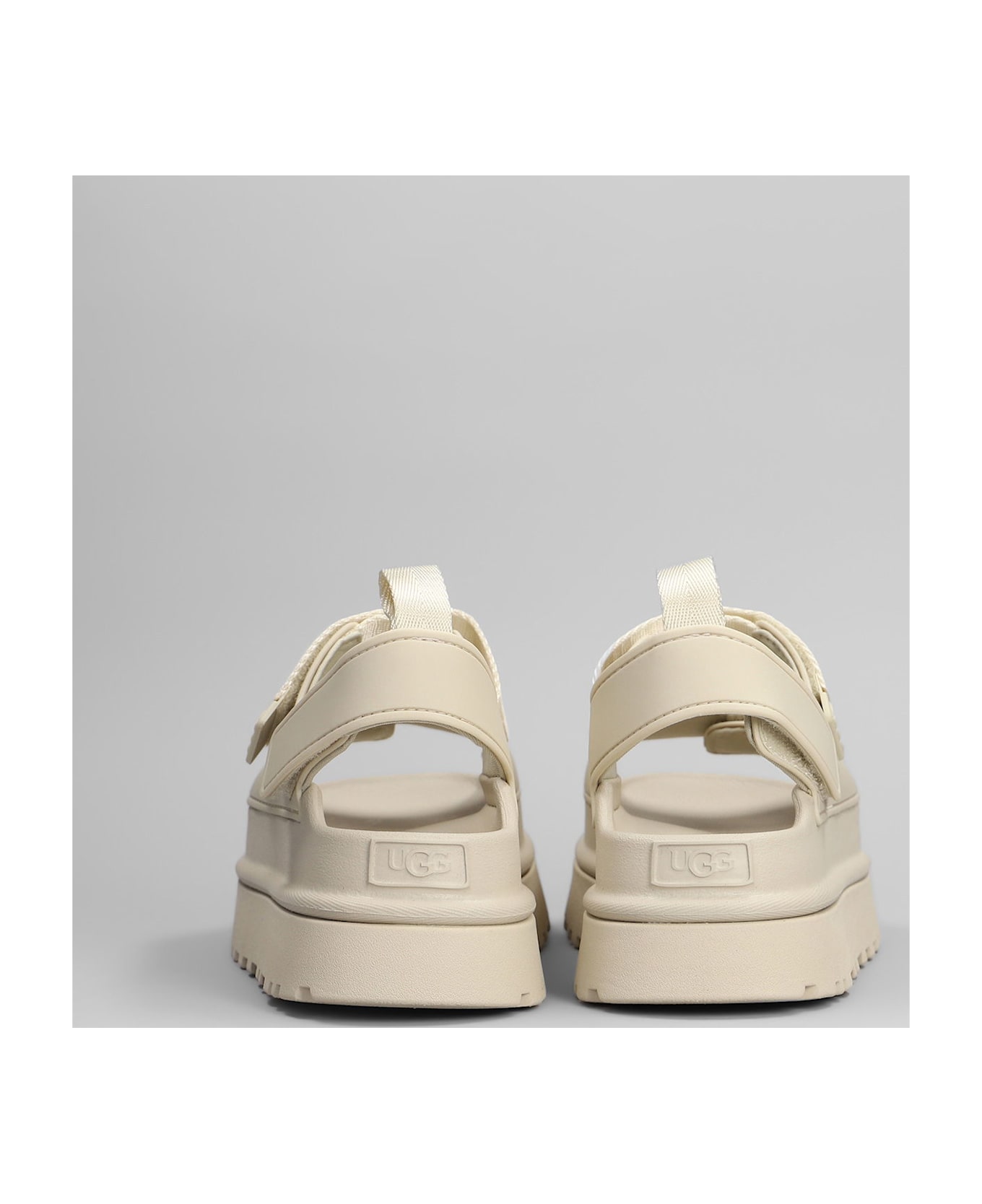 UGG Goldenglow Sandals In Beige Rubber/plasic - beige