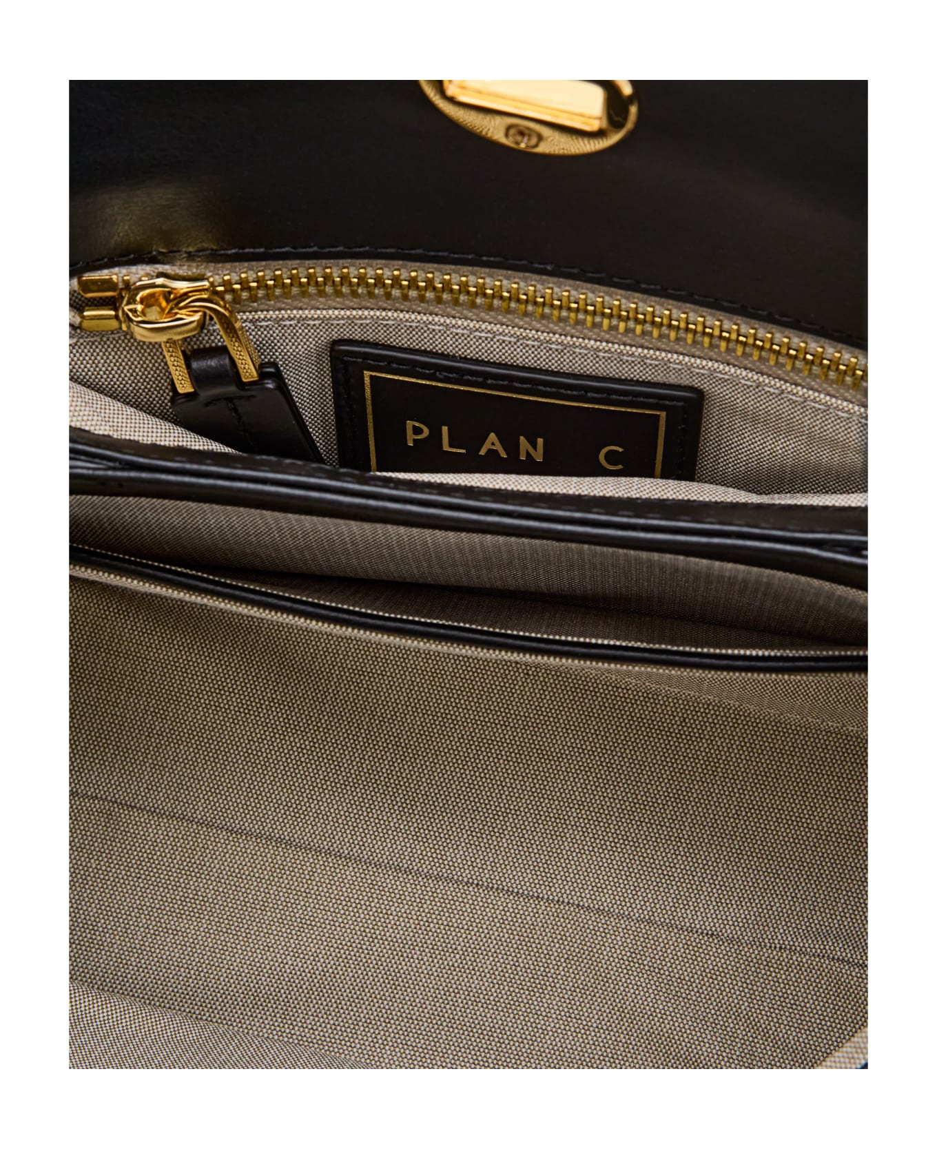 Plan C Mini Shoulder Bag - Black