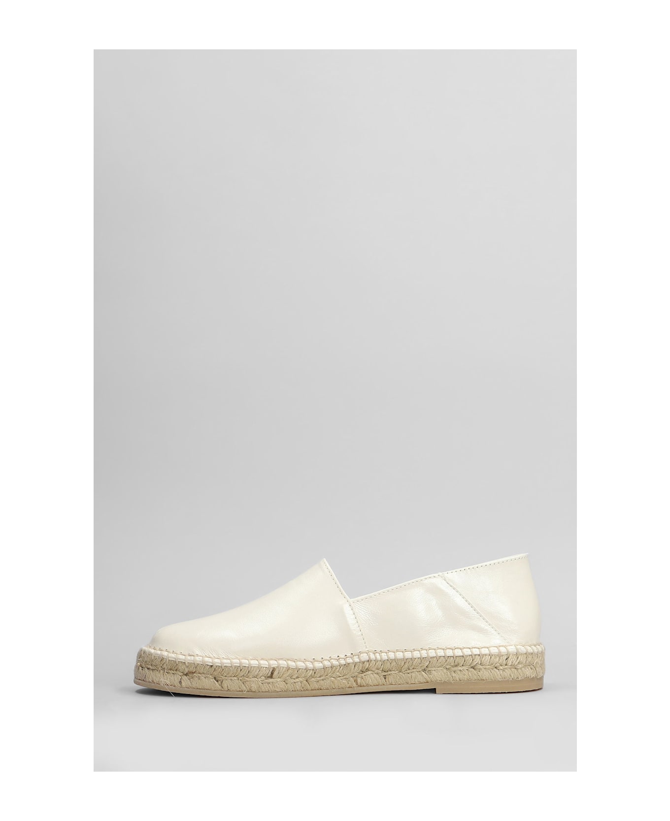 Ami Alexandre Mattiussi Espadrilles In Beige Leather - beige