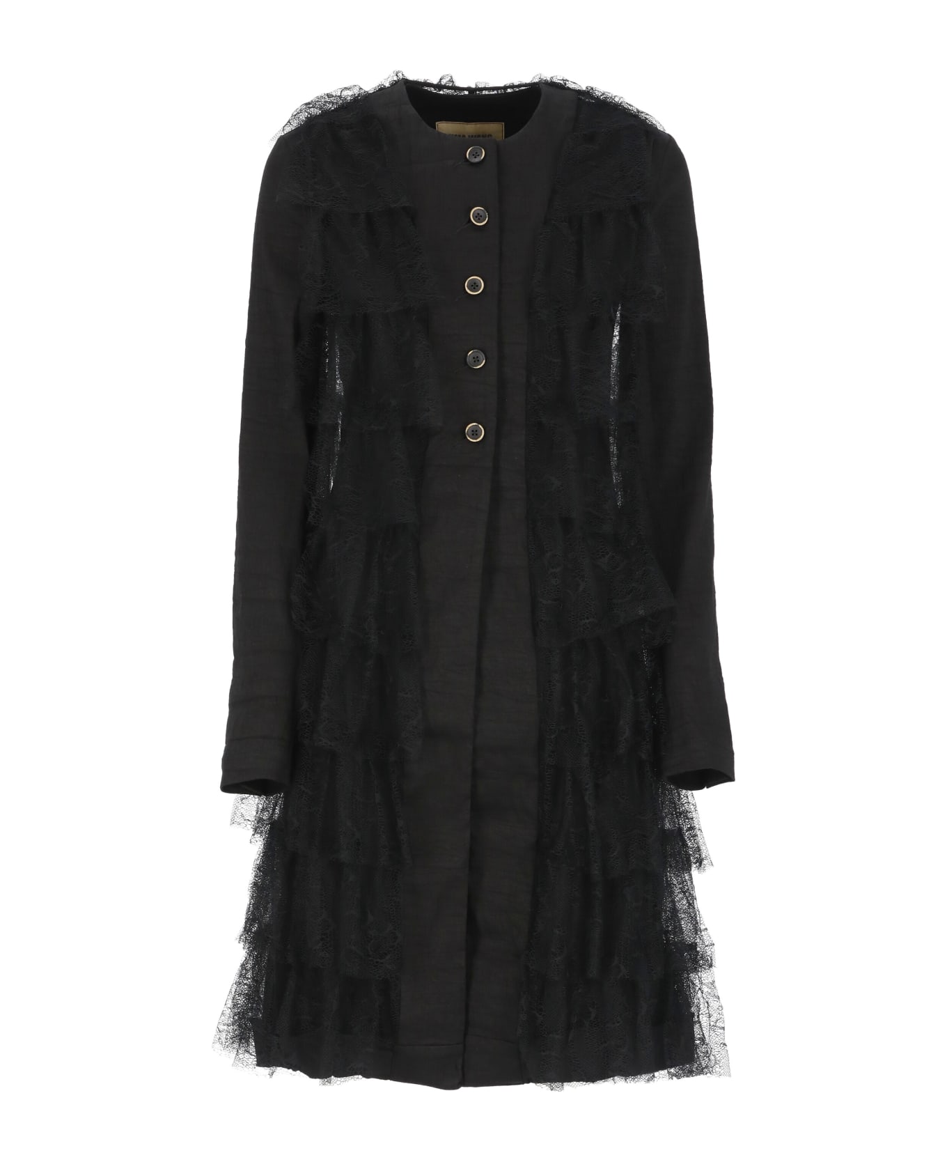 Uma Wang Coda Coat - Black