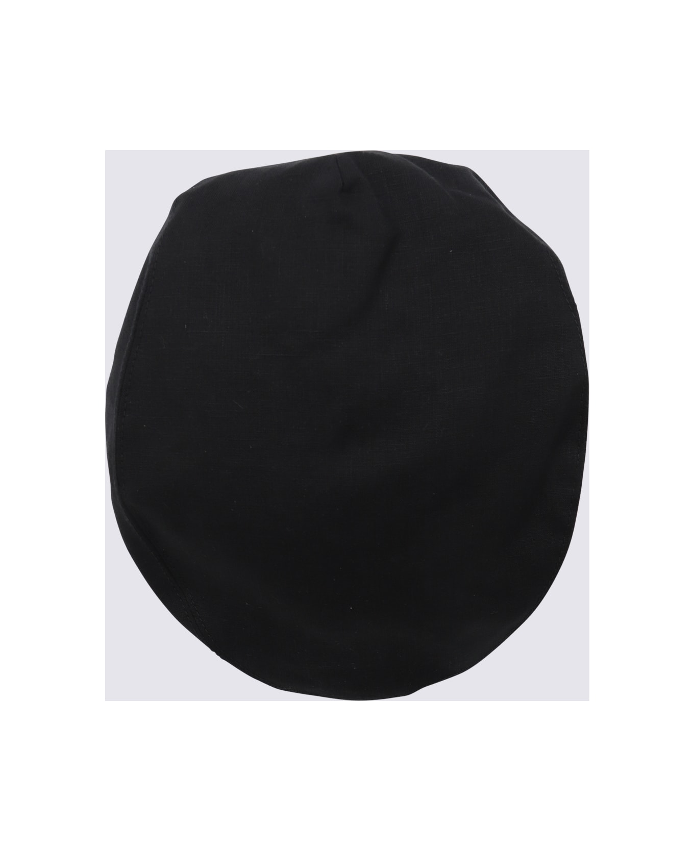 Dolce 
Gabbana Black Gabardine Flat Cat - Black