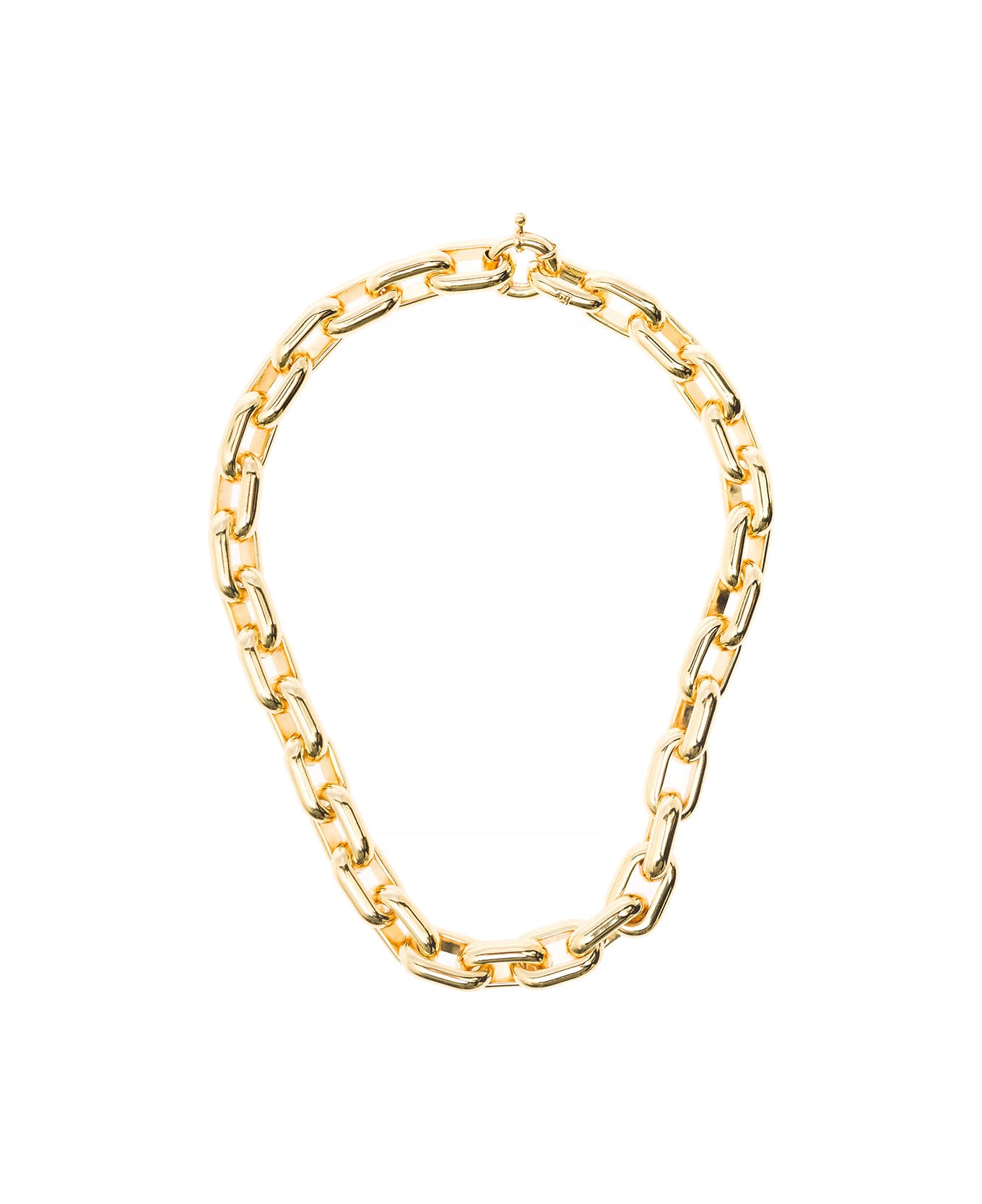 Federica Tosi 'lace Ella' 18k Gold Plated Bronze Chain Necklace Woman Tosi - Golden