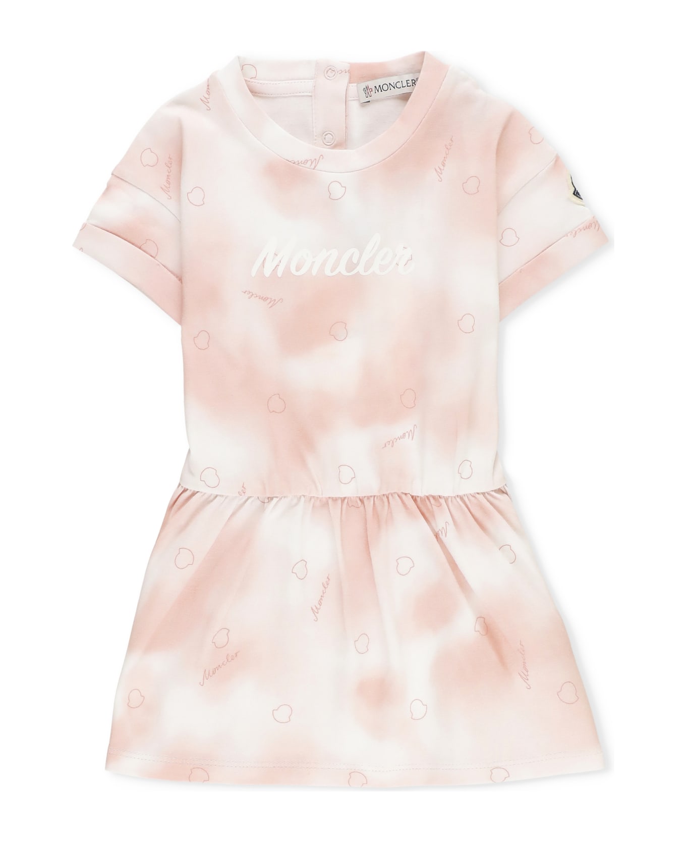 Moncler Cotton Dress - Pink