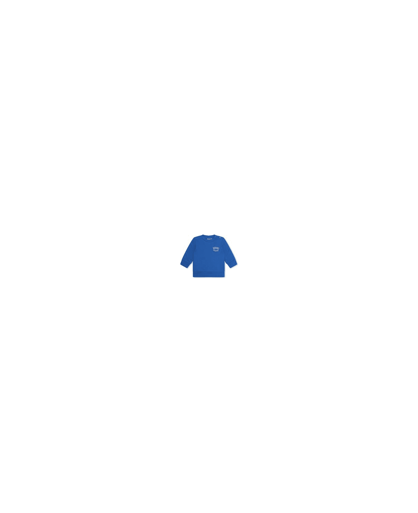 Kenzo Kids Blue Sweatshirt For Baby Boy With Tiger Logo - Light Blue ニットウェア＆スウェットシャツ
