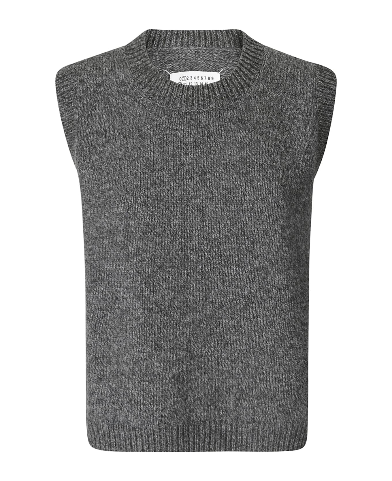 Maison Margiela Wool Vest - DARK GREY