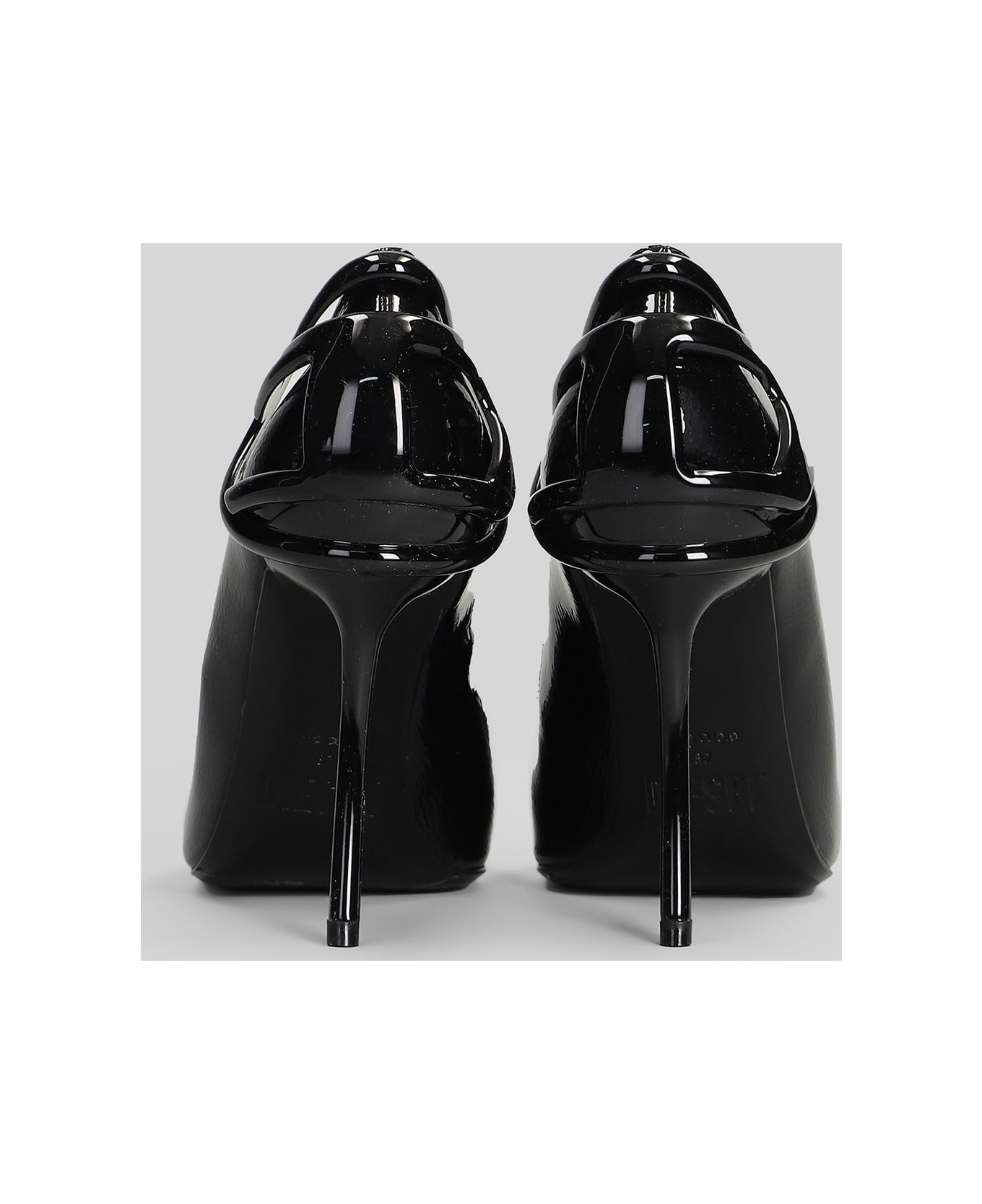 Diesel Ten&half Pumps In Black Pvc - black