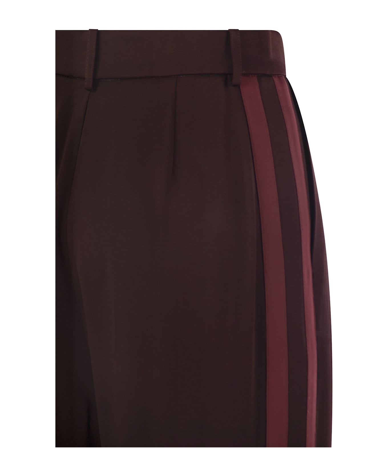 Elisabetta Franchi Trousers - Bordeaux