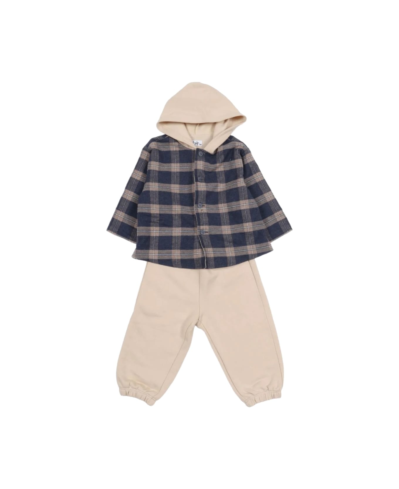 Il Gufo Pants Set With Sweatshirt - MULTICOLOUR