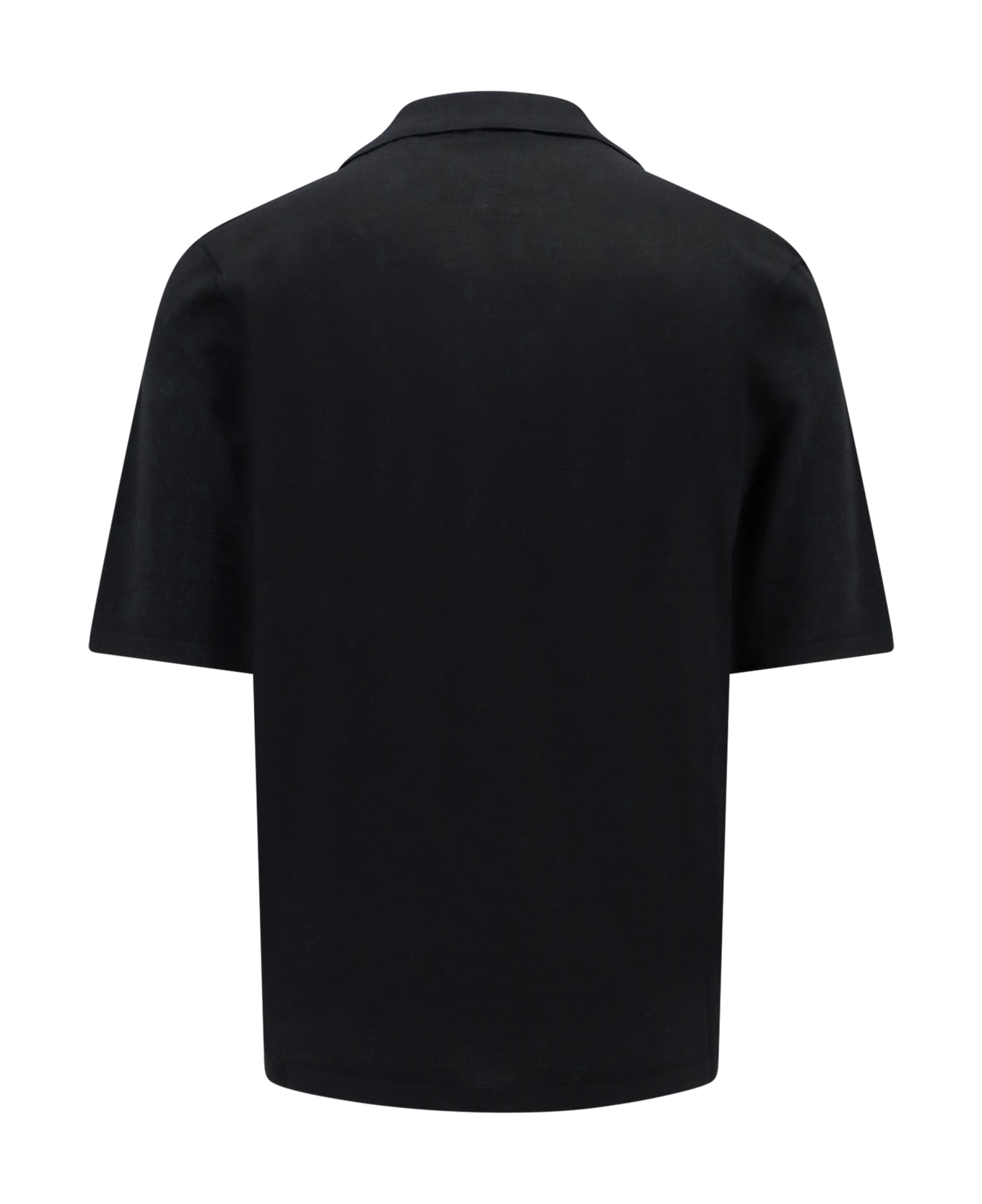 Saint Laurent Cassandre Polo Shirt - Black