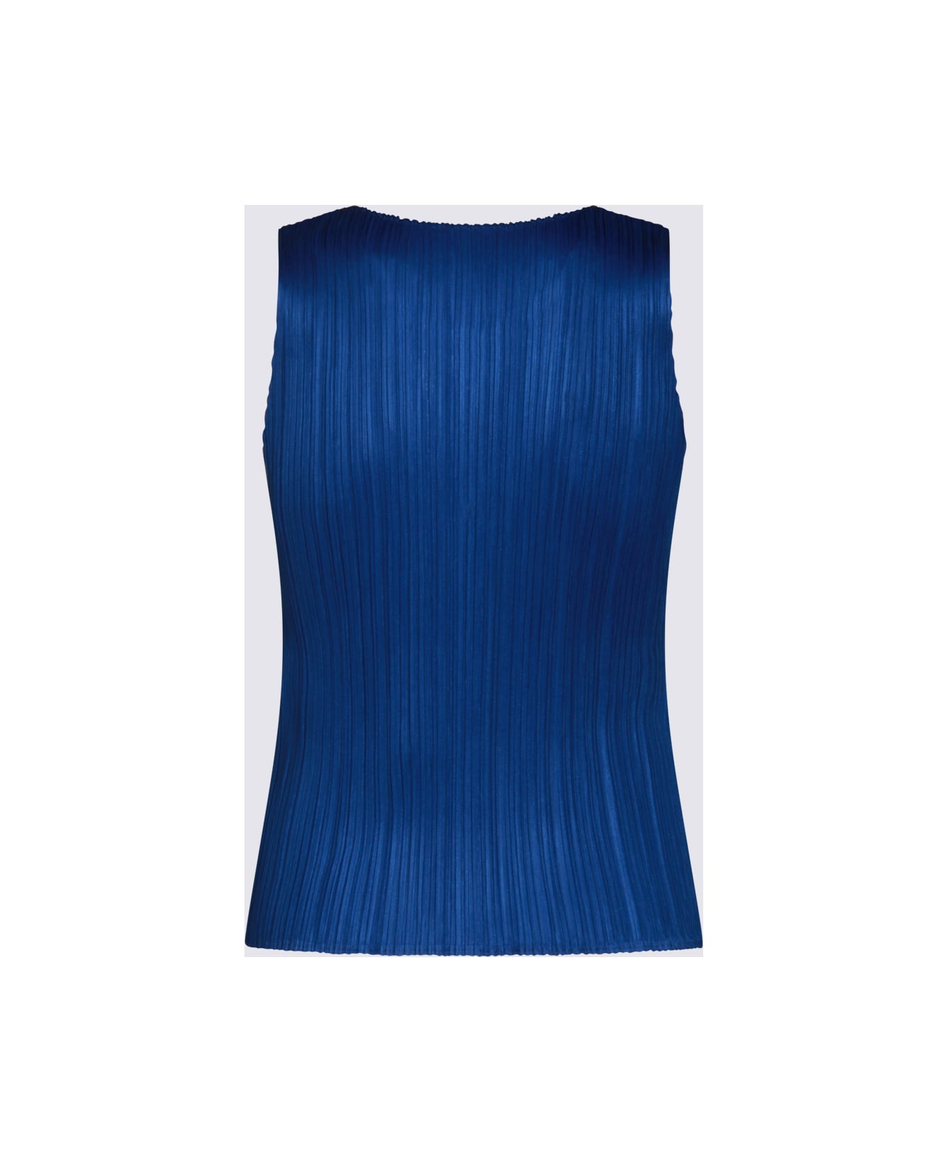 Pleats Please Issey Miyake Blue Top - Blue