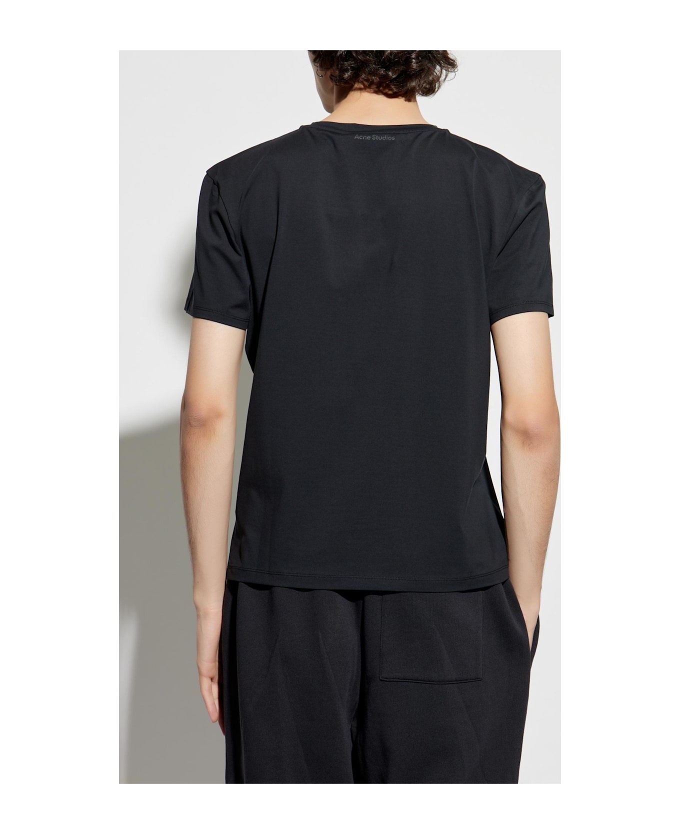 Acne Studios T-shirt With Logo - Black