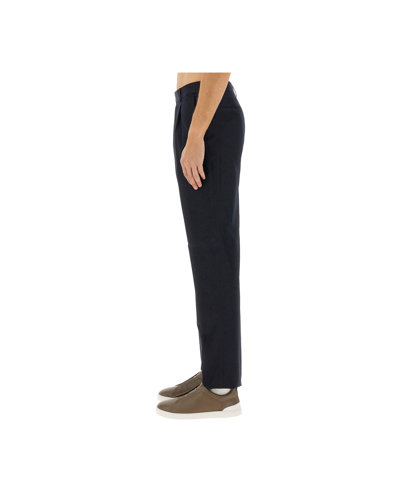 Zegna Straight Leg Pants - BLUE