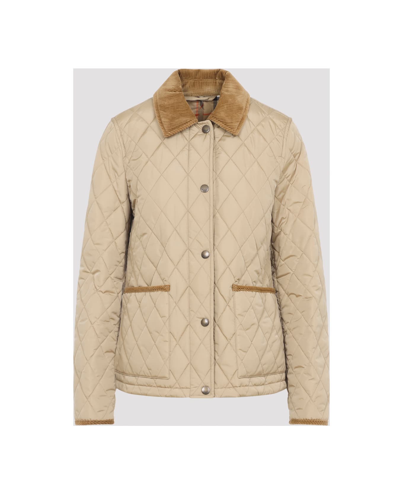 Burberry Doreset Jacket - Flax Sand Ip Check