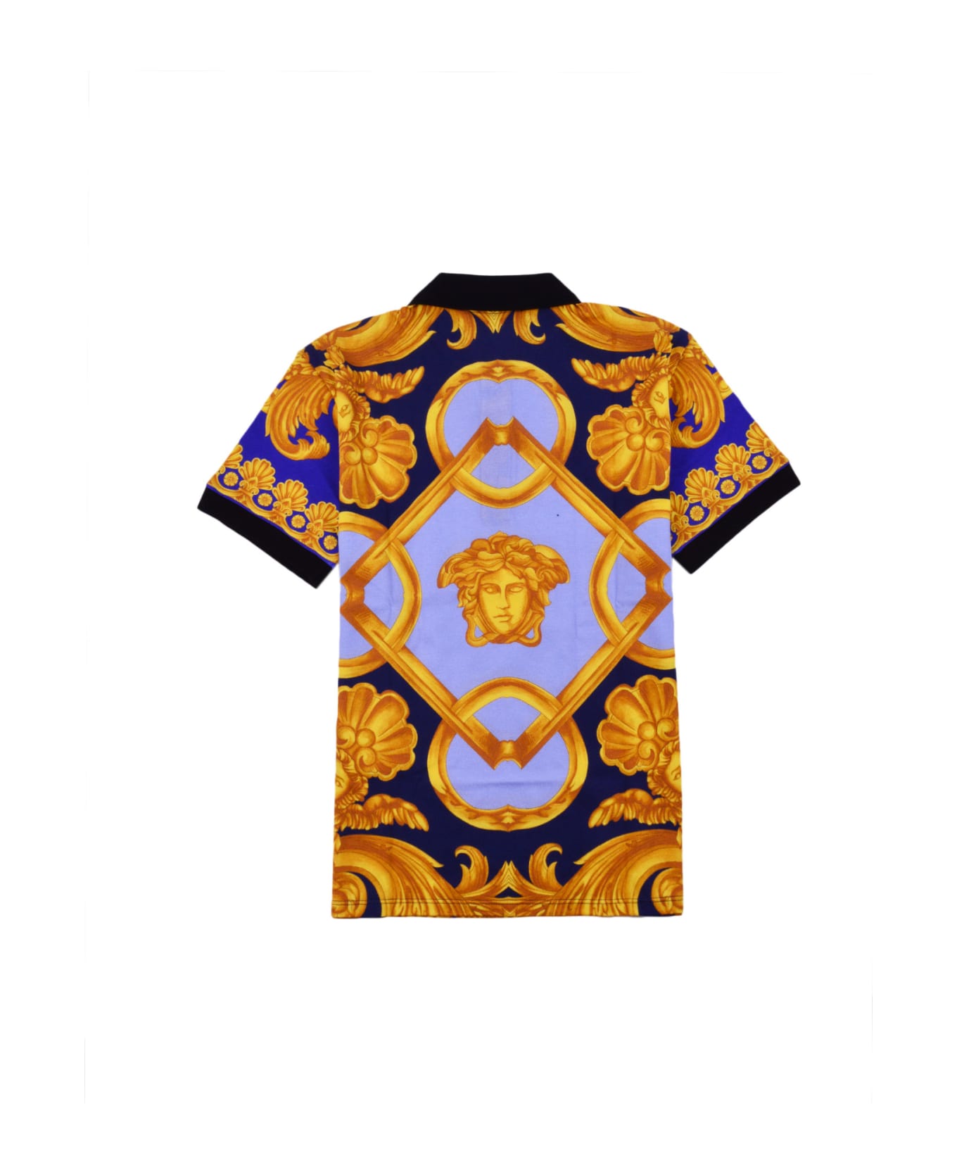 Versace bia Polo T-shirt With Print - Multicolor