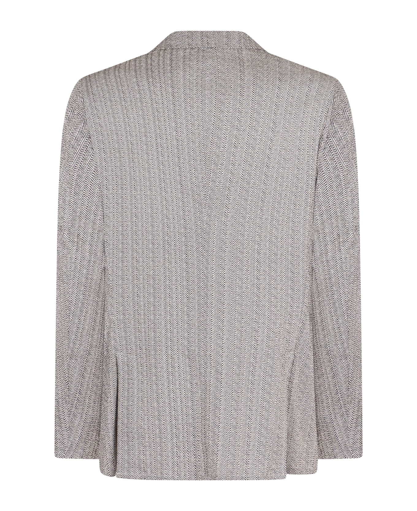 Emporio Armani Single-breasted Two-button Jacket - grey