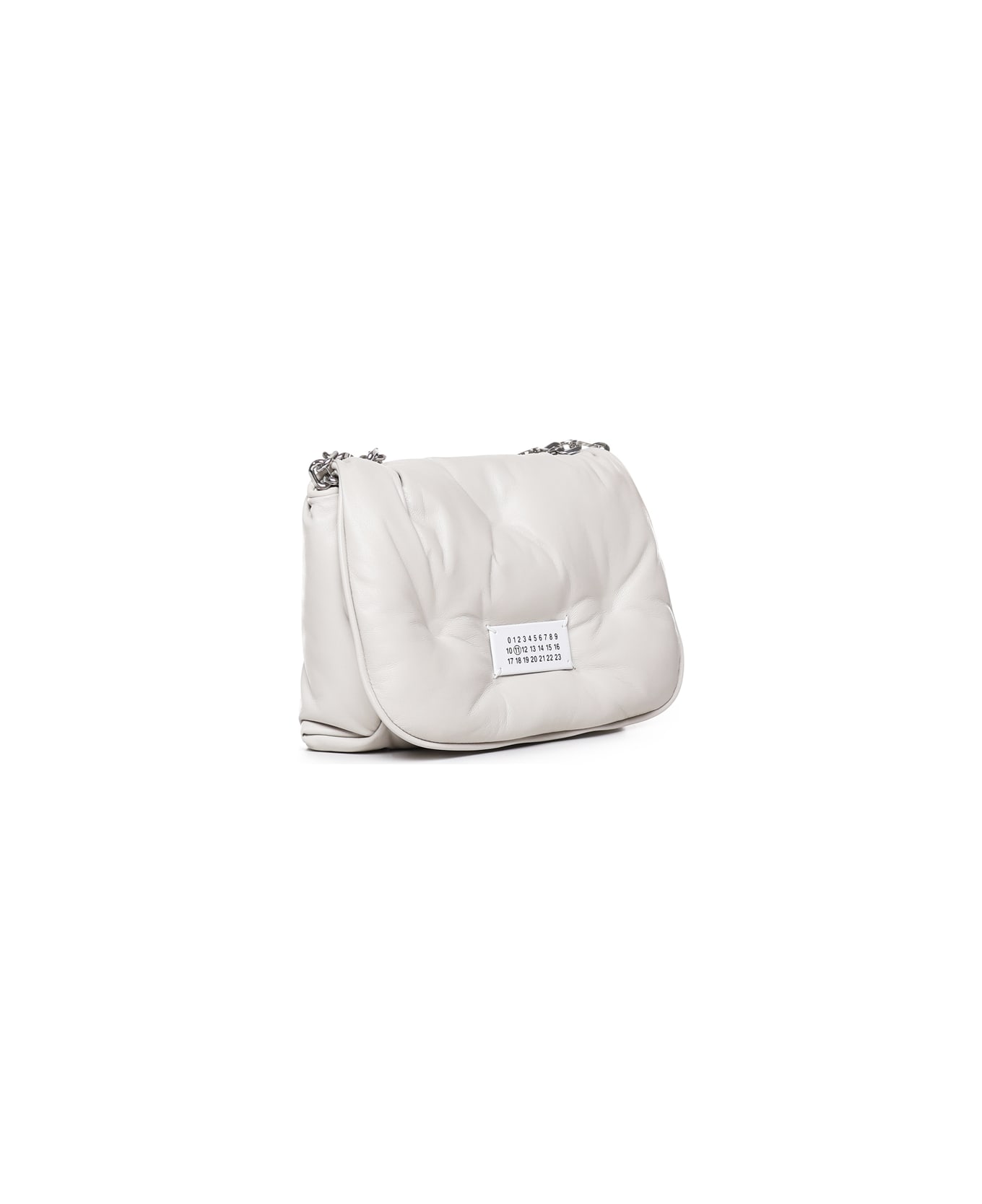 Maison Margiela Glam Slam Flap Crossbody Bag - White